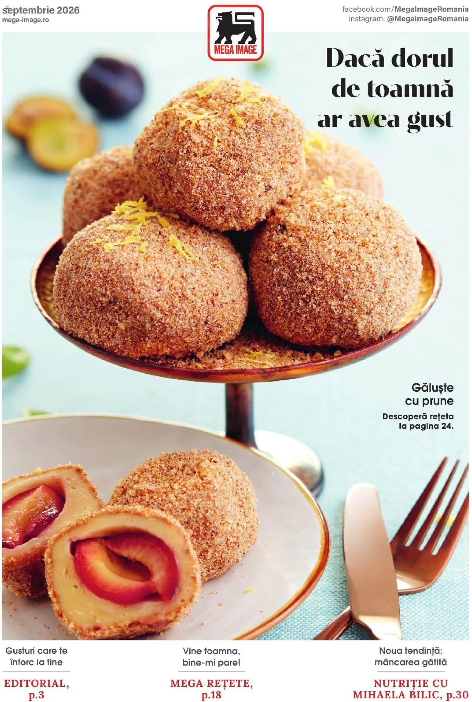 Catalog Mega Image 27 August - 28 Septembrie 2026 | Pagina 1 | Produse: Galuste, Prune