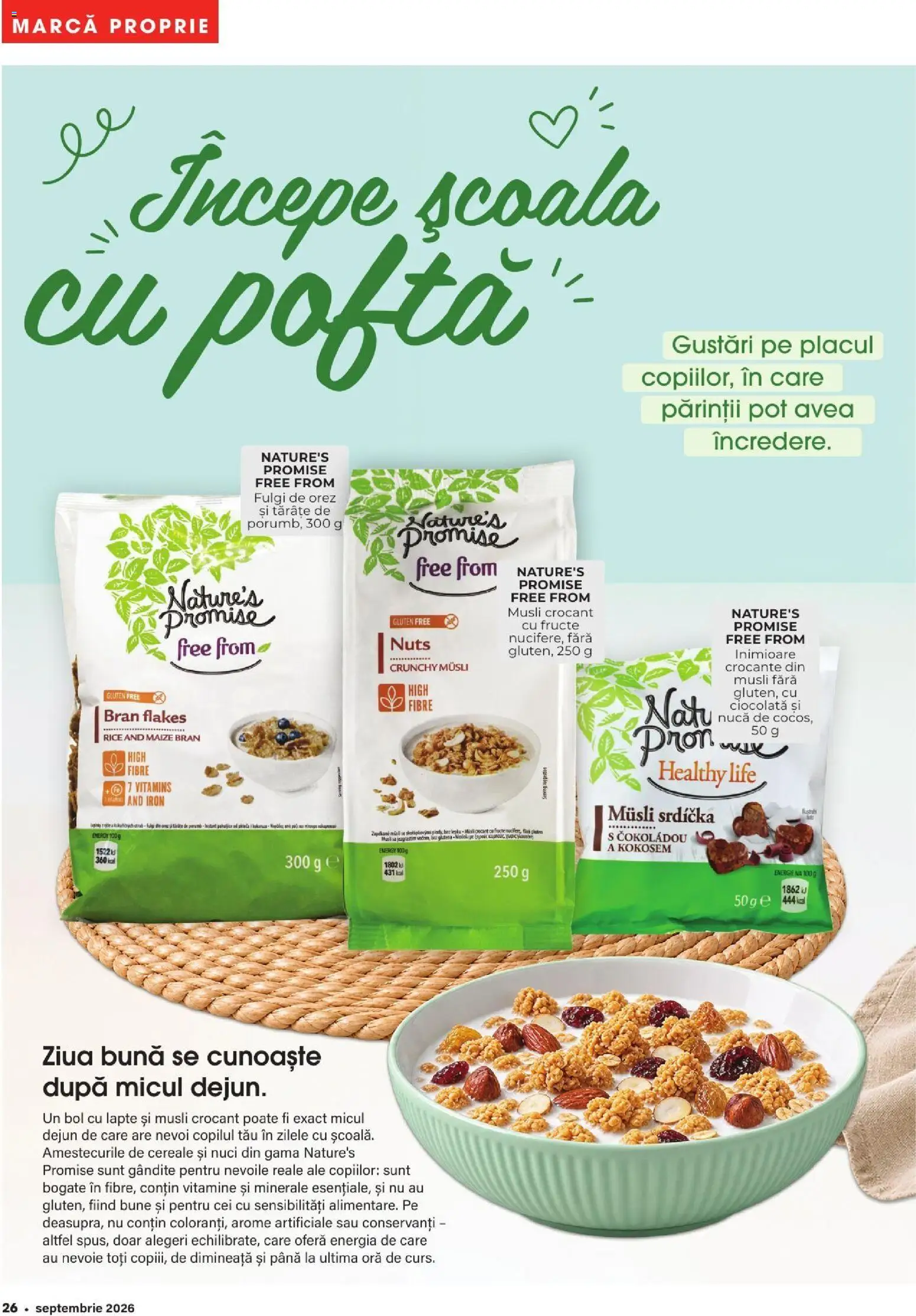Catalog Mega Image 27 August - 28 Septembrie 2026 | Pagina 26 | Produse: Bol, Lapte, Orez, Nuci