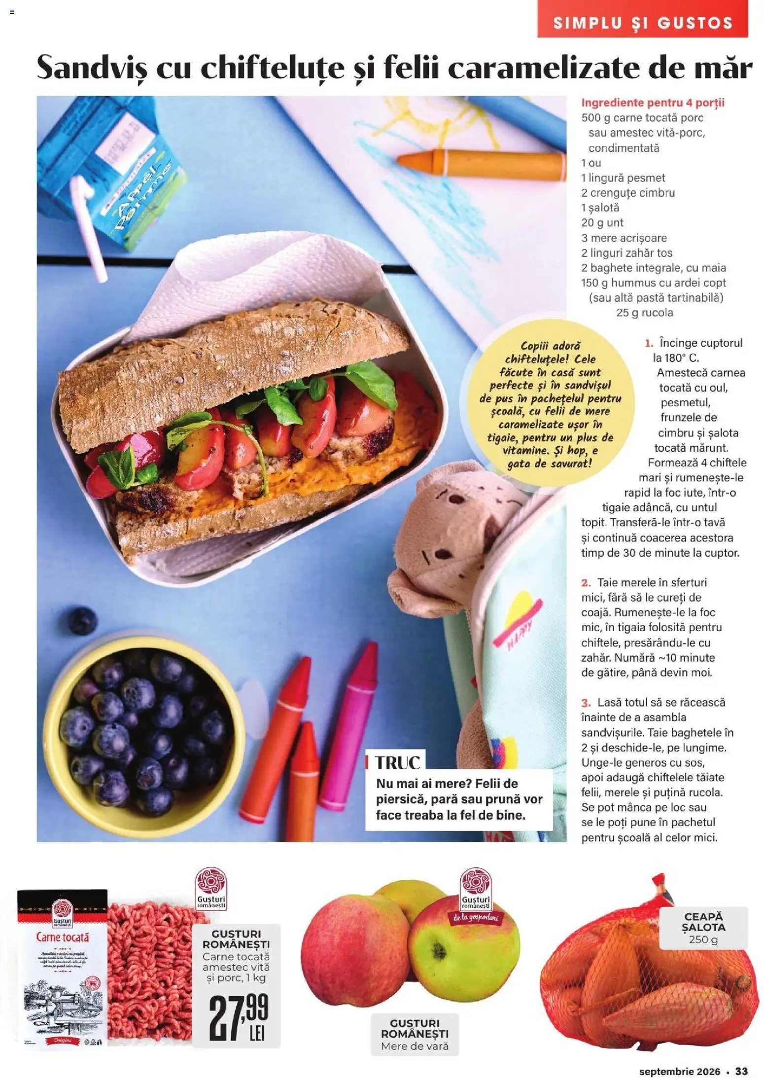 Catalog Mega Image 27 August - 28 Septembrie 2026 | Pagina 33 | Produse: Pară, Tava, Tigaie, Amestec