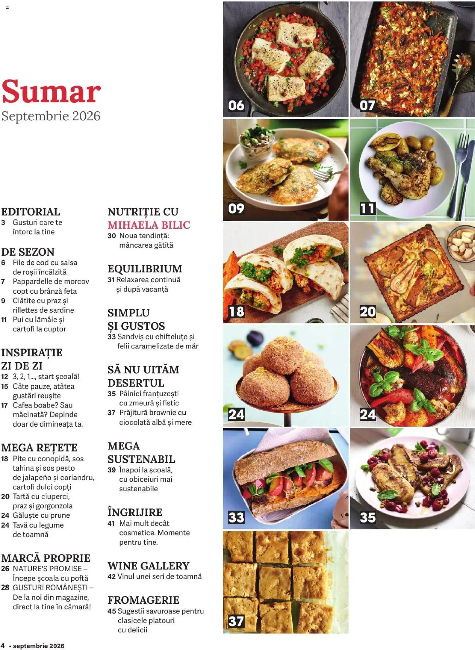 Catalog Mega Image 27 August - 28 Septembrie 2026 | Pagina 4 | Produse: Zmeură, Brânză, Gorgonzola, Prune