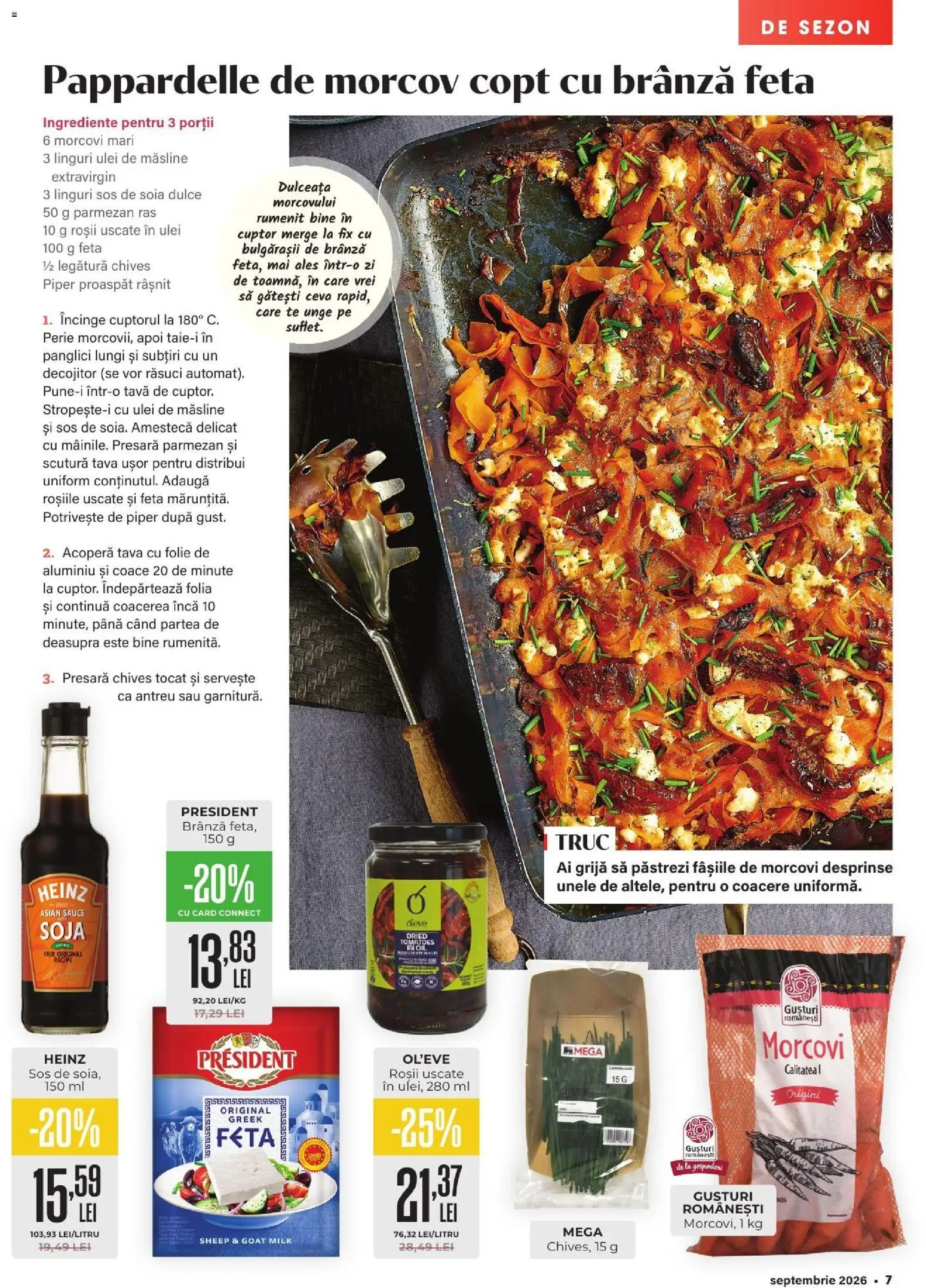 Catalog Mega Image 27 August - 28 Septembrie 2026 | Pagina 7 | Produse: Dulceata, Cuptor, Ulei de masline, Parmezan