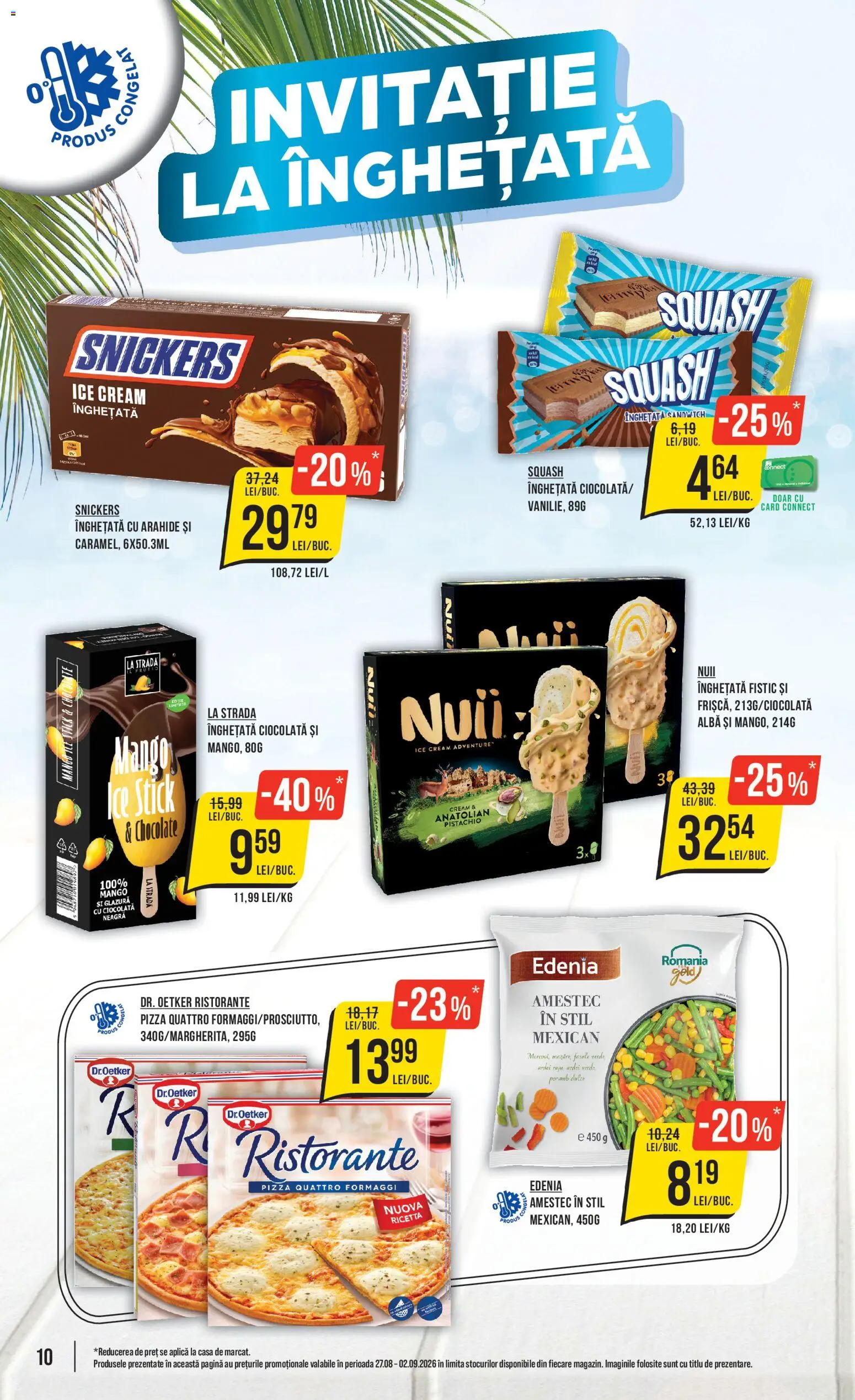 Catalog Mega Image 27 August - 1 Septembrie 2026 | Pagina 10 | Produse: Aplică, Ciocolată, Fistic, Amestec