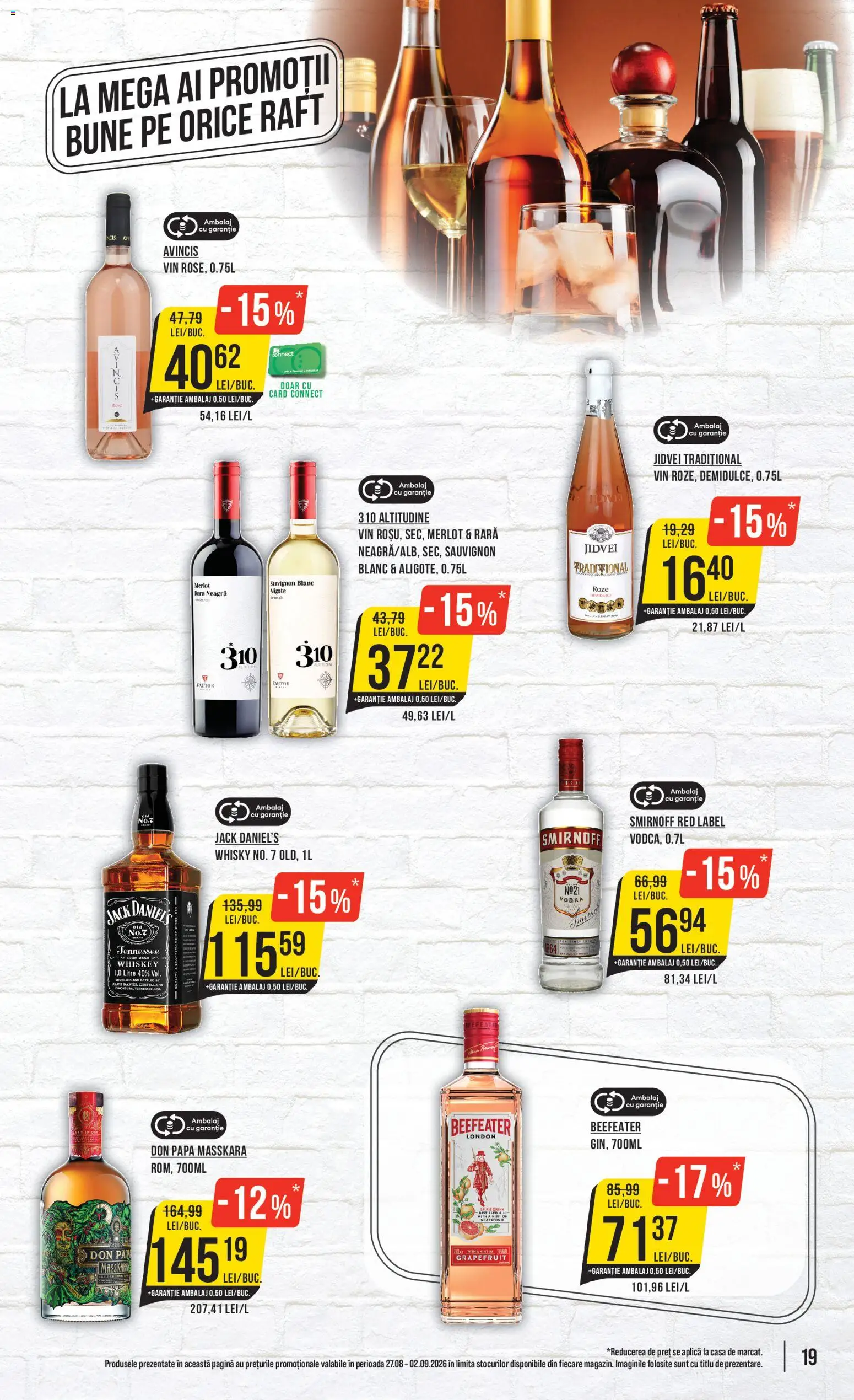Catalog Mega Image 27 August - 1 Septembrie 2026 | Pagina 19 | Produse: Aplică, Grapefruit, Vin, Sauvignon