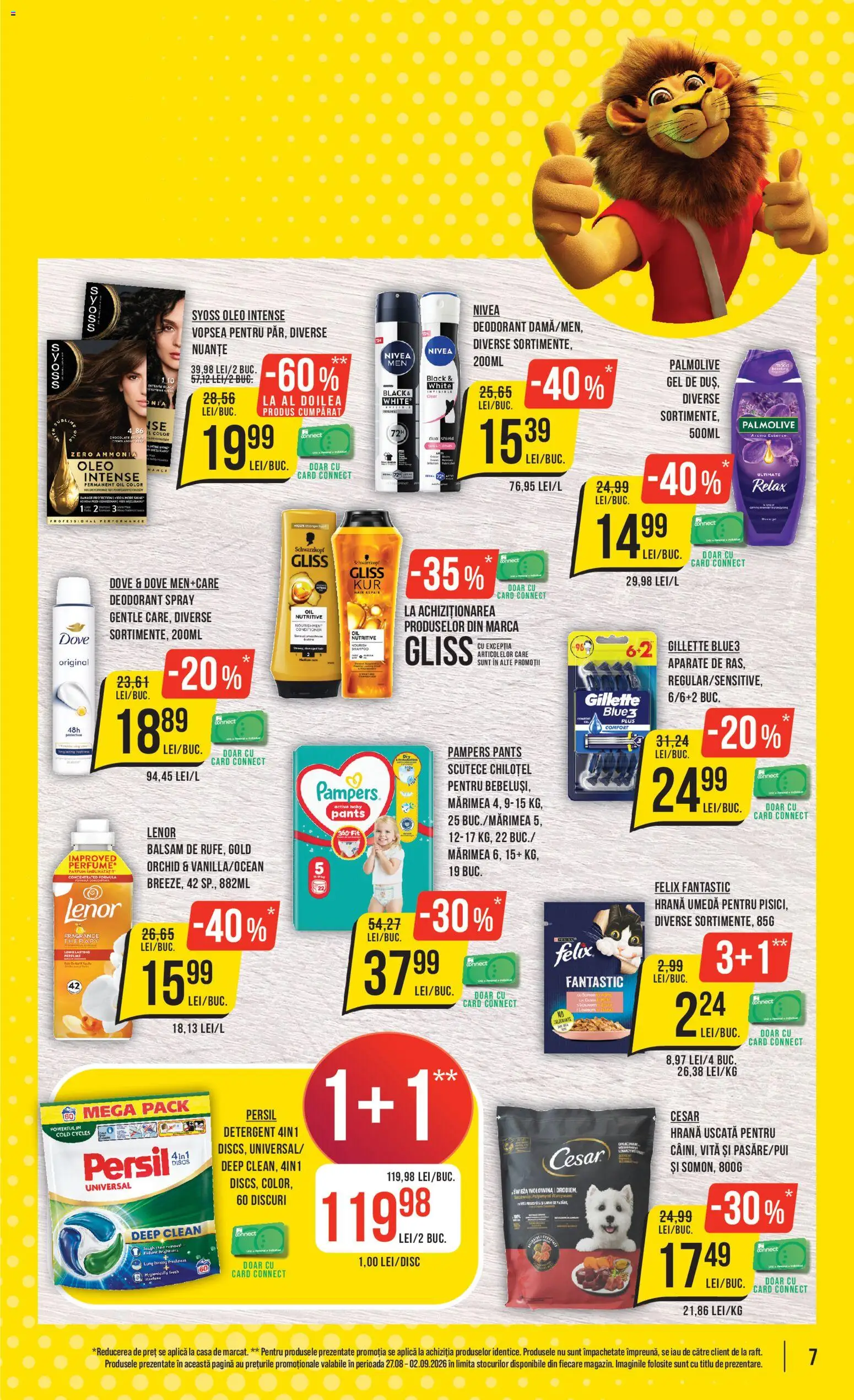 Catalog Mega Image 27 August - 1 Septembrie 2026 | Pagina 7 | Produse: Vită, Pampers, Active, Deodorant