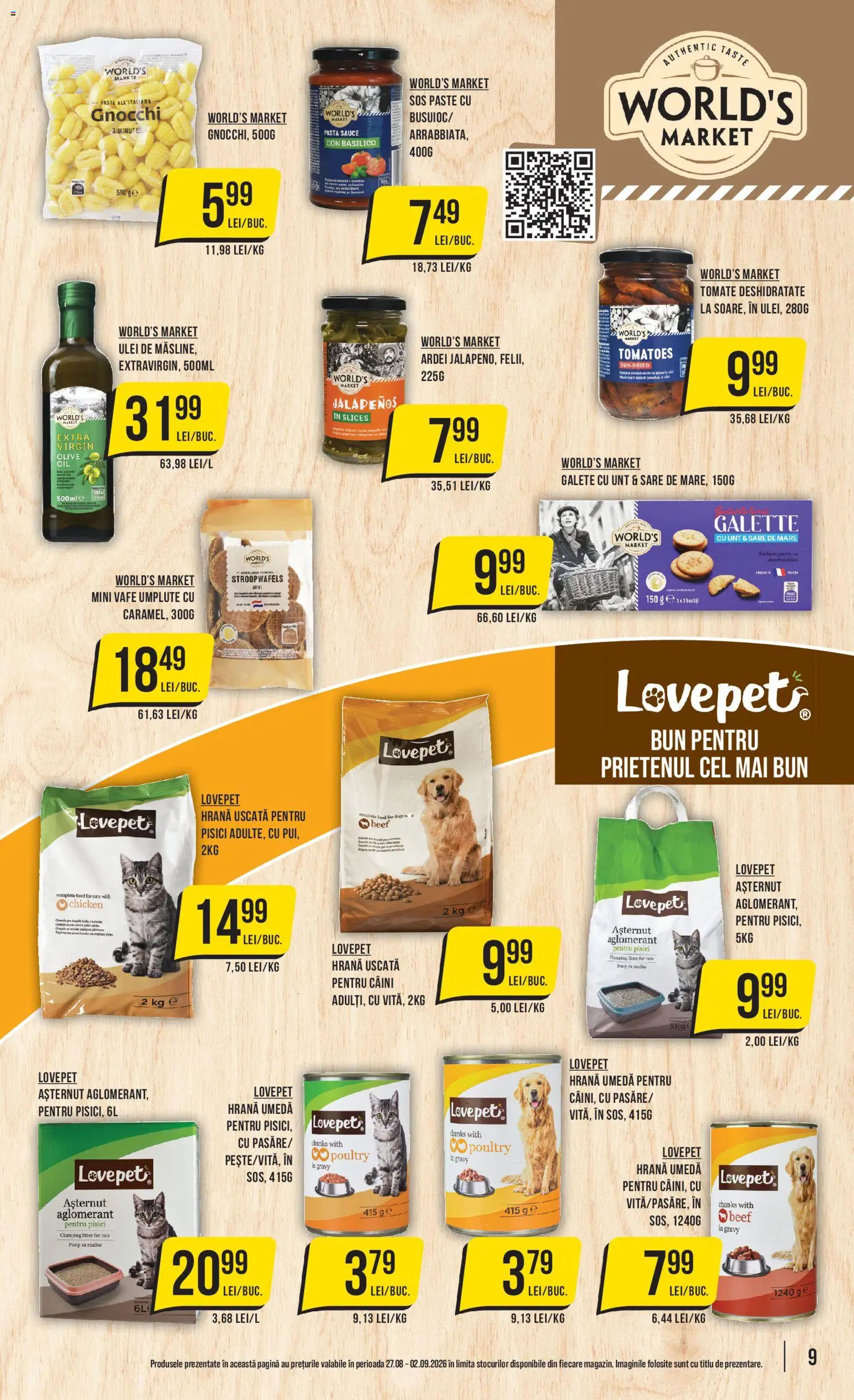 Catalog Mega Image 27 August - 1 Septembrie 2026 | Pagina 9 | Produse: Ulei, Paste, Sos, Sare