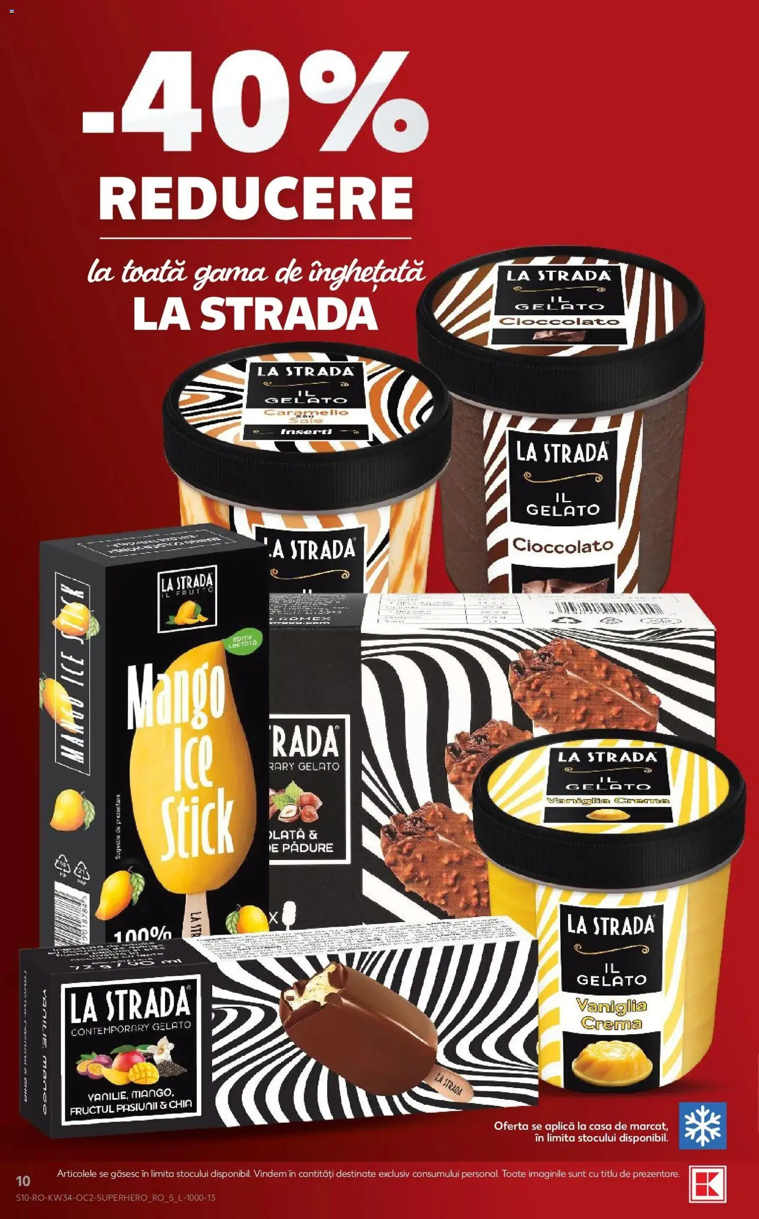 Catalog Kaufland 19 - 24 August 2026 | Pagina 10 | Produse: Aplică, Cremă, Înghețată, Mango
