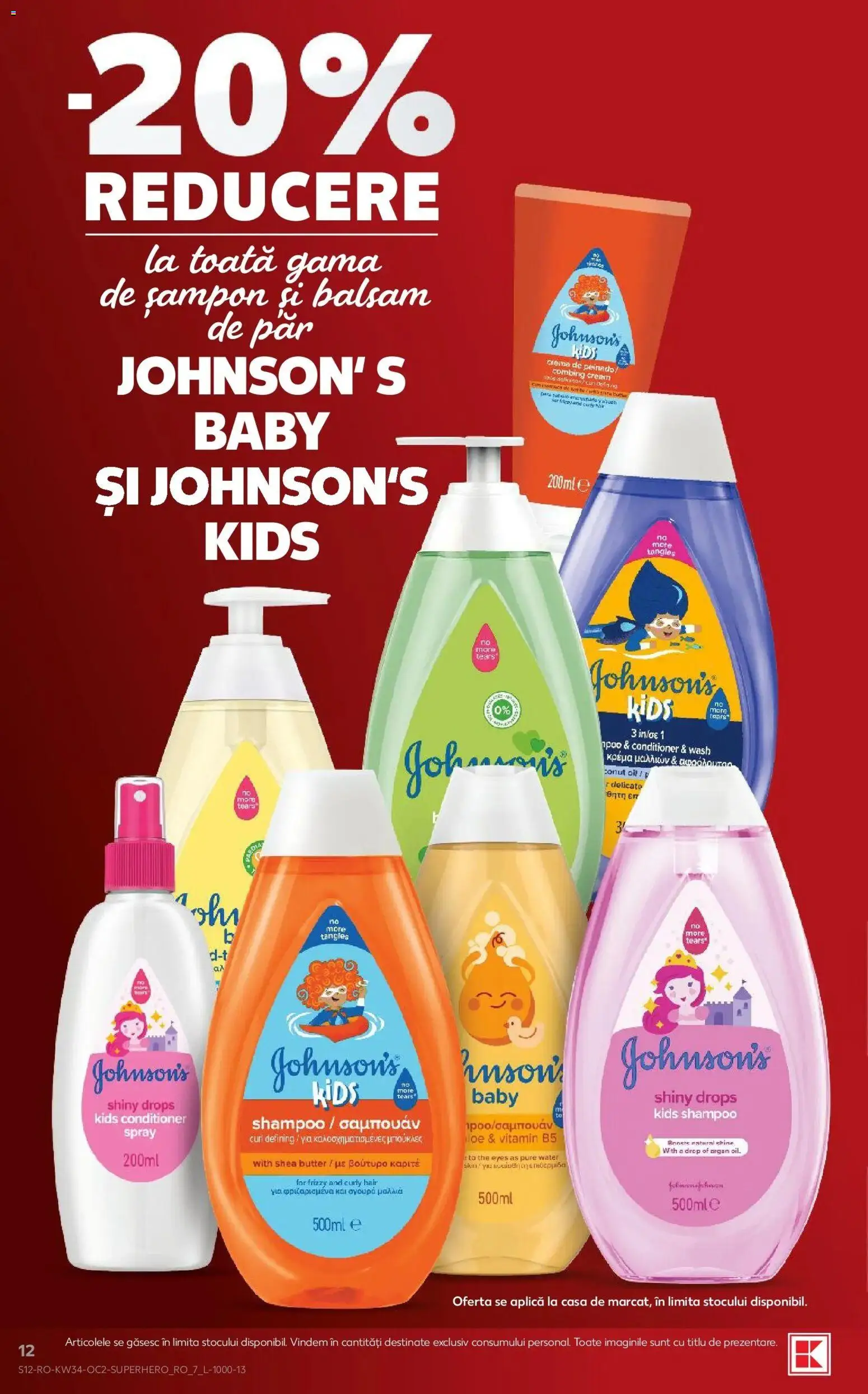 Catalog Kaufland 19 - 24 August 2026 | Pagina 12 | Produse: Baby, Șampon, Balsam, Balsam de păr