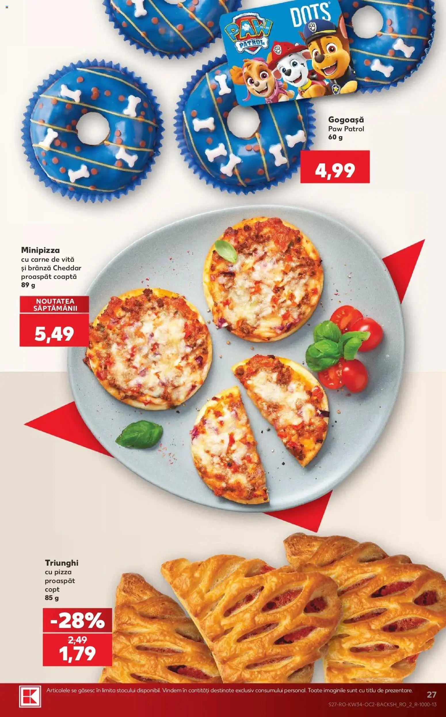 Catalog Kaufland 19 - 24 August 2026 | Pagina 27 | Produse: Vită, Gogoasa, Pizza, Carne De Vită