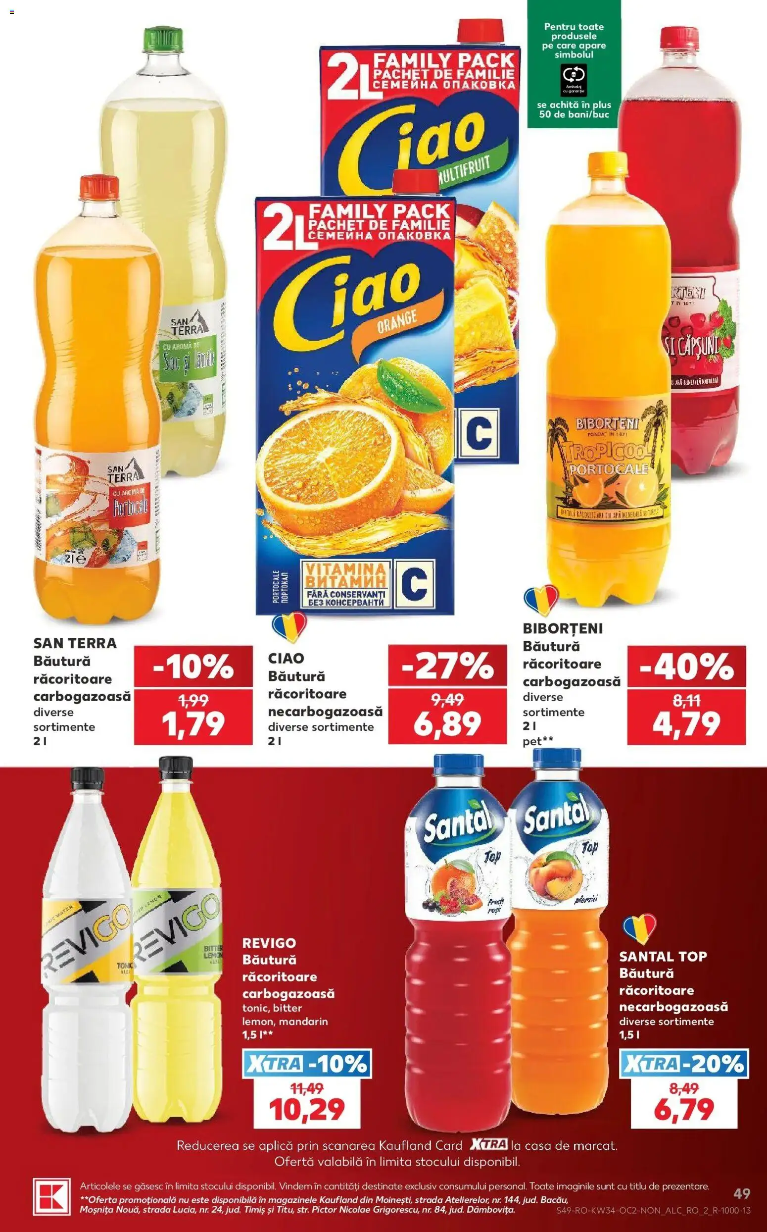 Catalog Kaufland 19 - 24 August 2026 | Pagina 49 | Produse: Top, Aplică, Bautura racoritoare, Plus