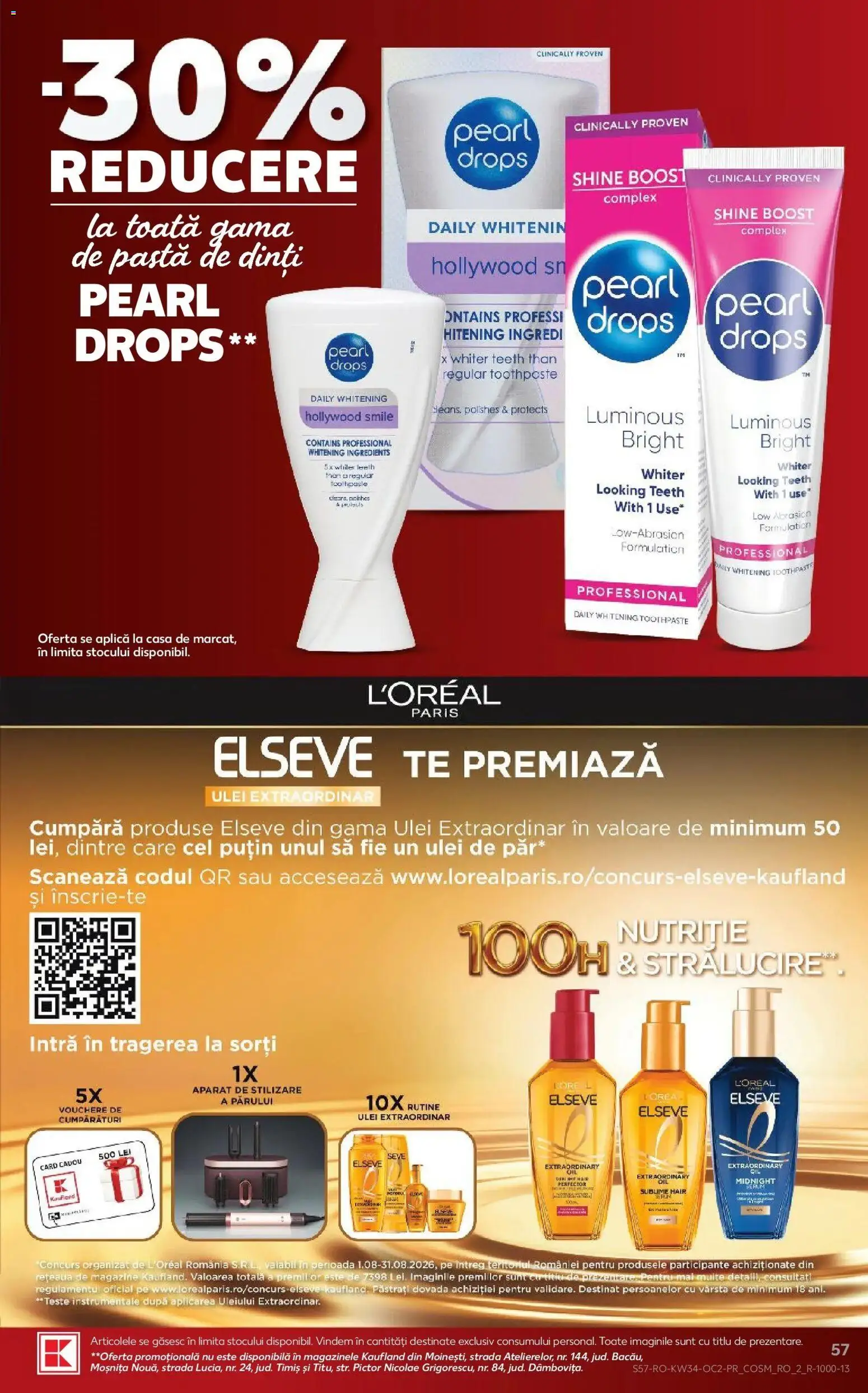 Catalog Kaufland 19 - 24 August 2026 | Pagina 57 | Produse: Aplică, Aparat, Ulei, Pastă de dinți