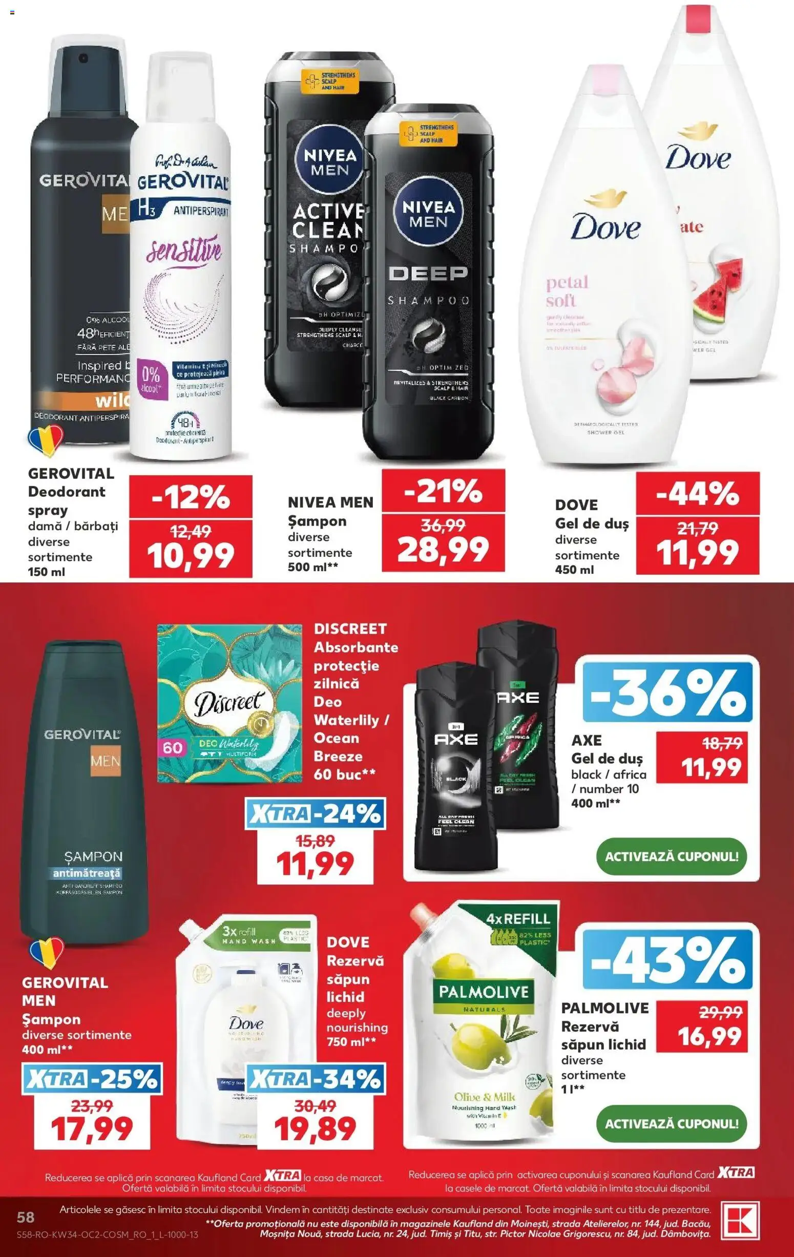 Catalog Kaufland 19 - 24 August 2026 | Pagina 58 | Produse: Clean, Săpun, Săpun lichid, Black