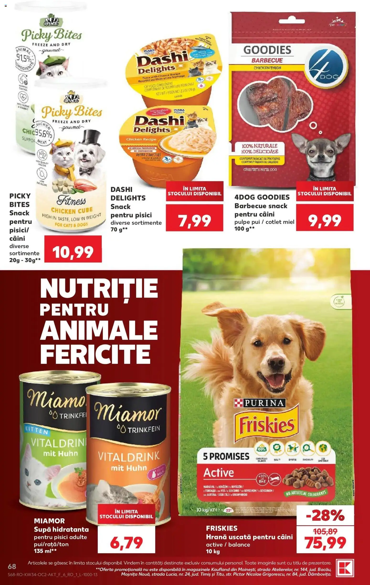 Catalog Kaufland 19 - 24 August 2026 | Pagina 68 | Produse: Proteine, Cotlet, Active, Pui