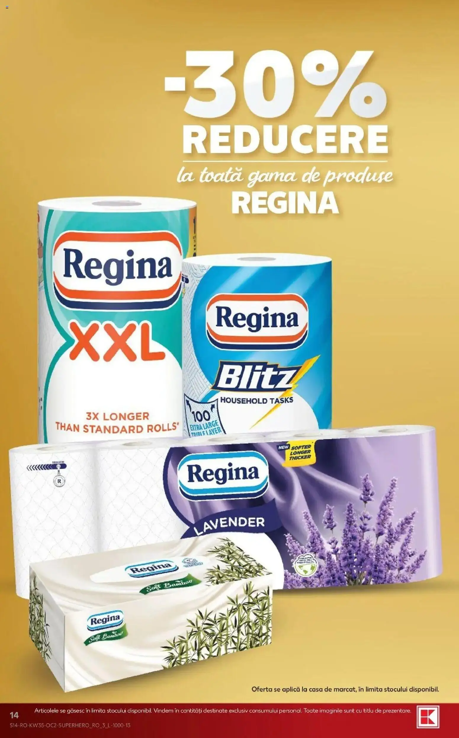 Catalog Kaufland 26 - 31 August 2026 | Pagina 14 | Produse: Regina, Aplică