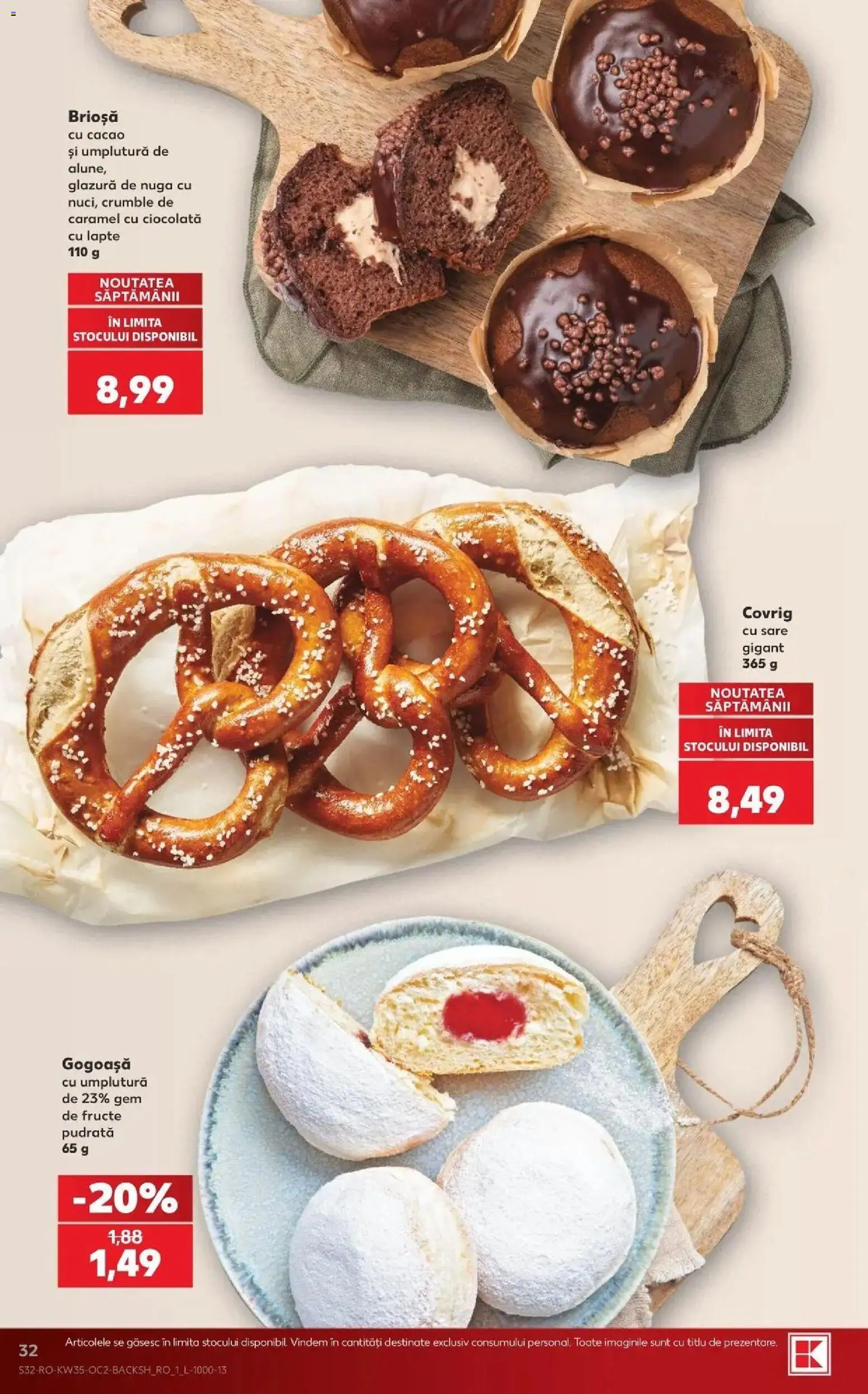 Catalog Kaufland 26 - 31 August 2026 | Pagina 32 | Produse: Lapte, Ciocolată, Cacao, Fructe