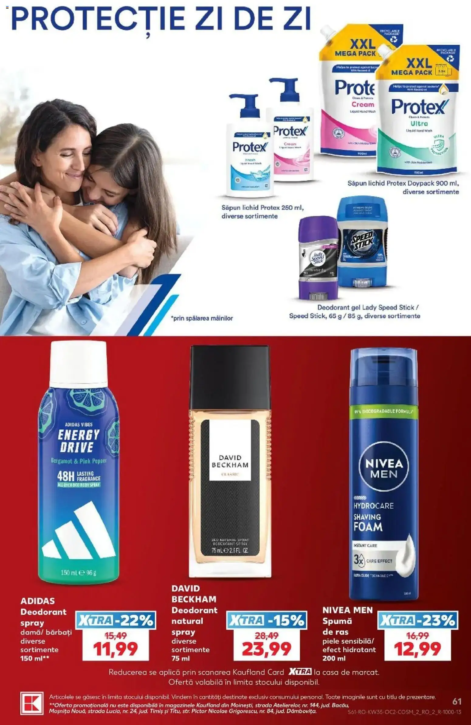 Catalog Kaufland 26 - 31 August 2026 | Pagina 61 | Produse: Nivea, Aplică, Body, Deodorant