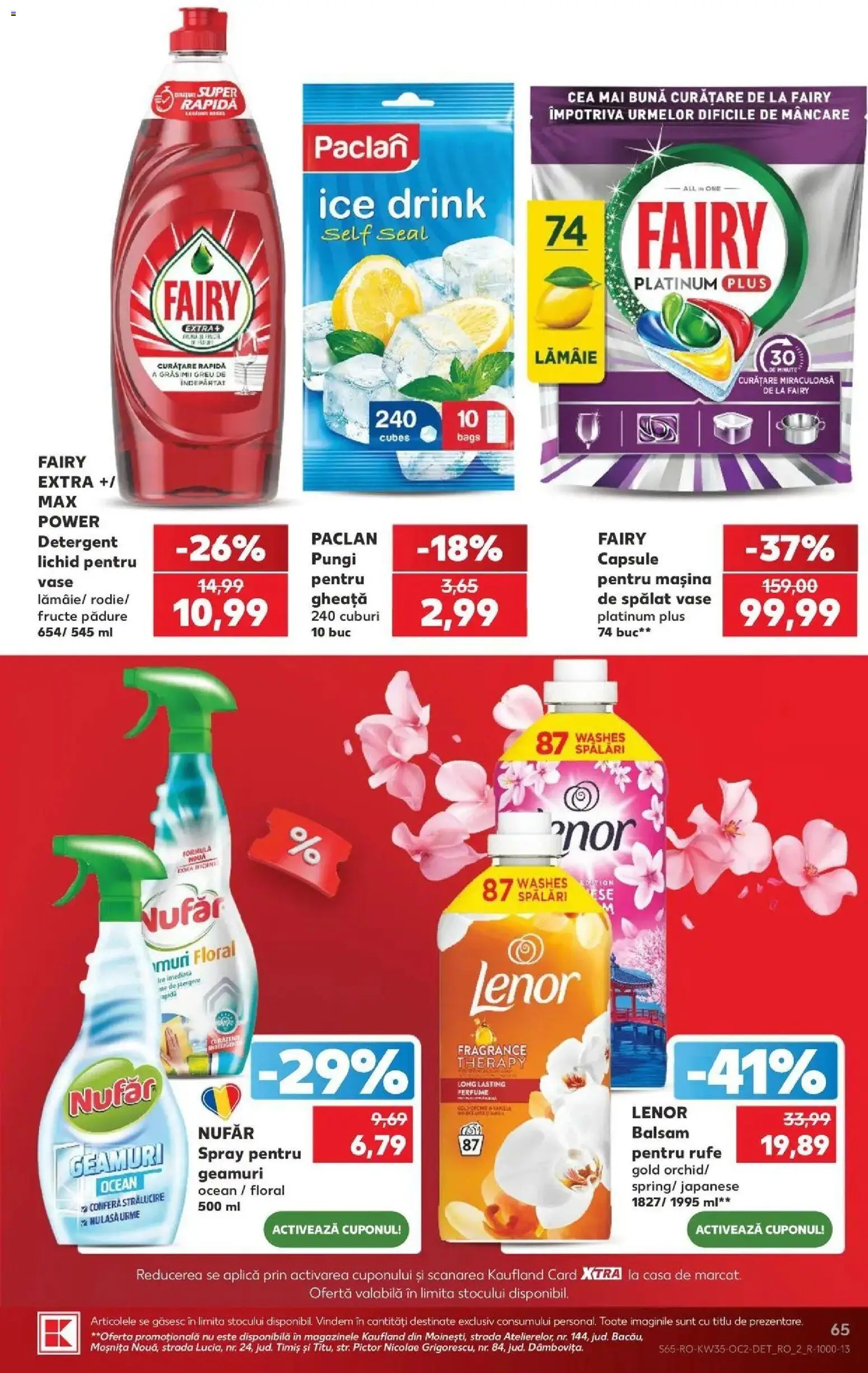 Catalog Kaufland 26 - 31 August 2026 | Pagina 65 | Produse: Vase, Fructe, Power, Lămâie