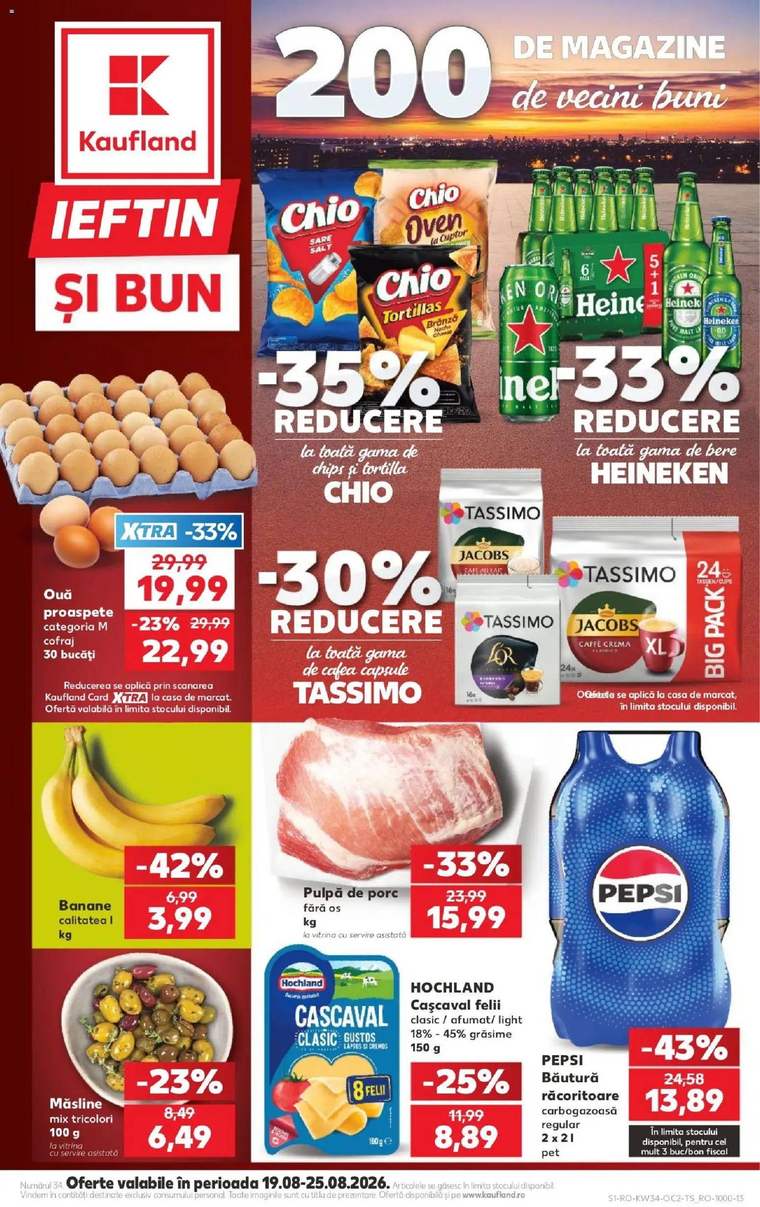 Catalog Kaufland 19 - 24 August 2026 | Pagina 1 | Produse: Cuptor, Pepsi, Cremă, Tortillas