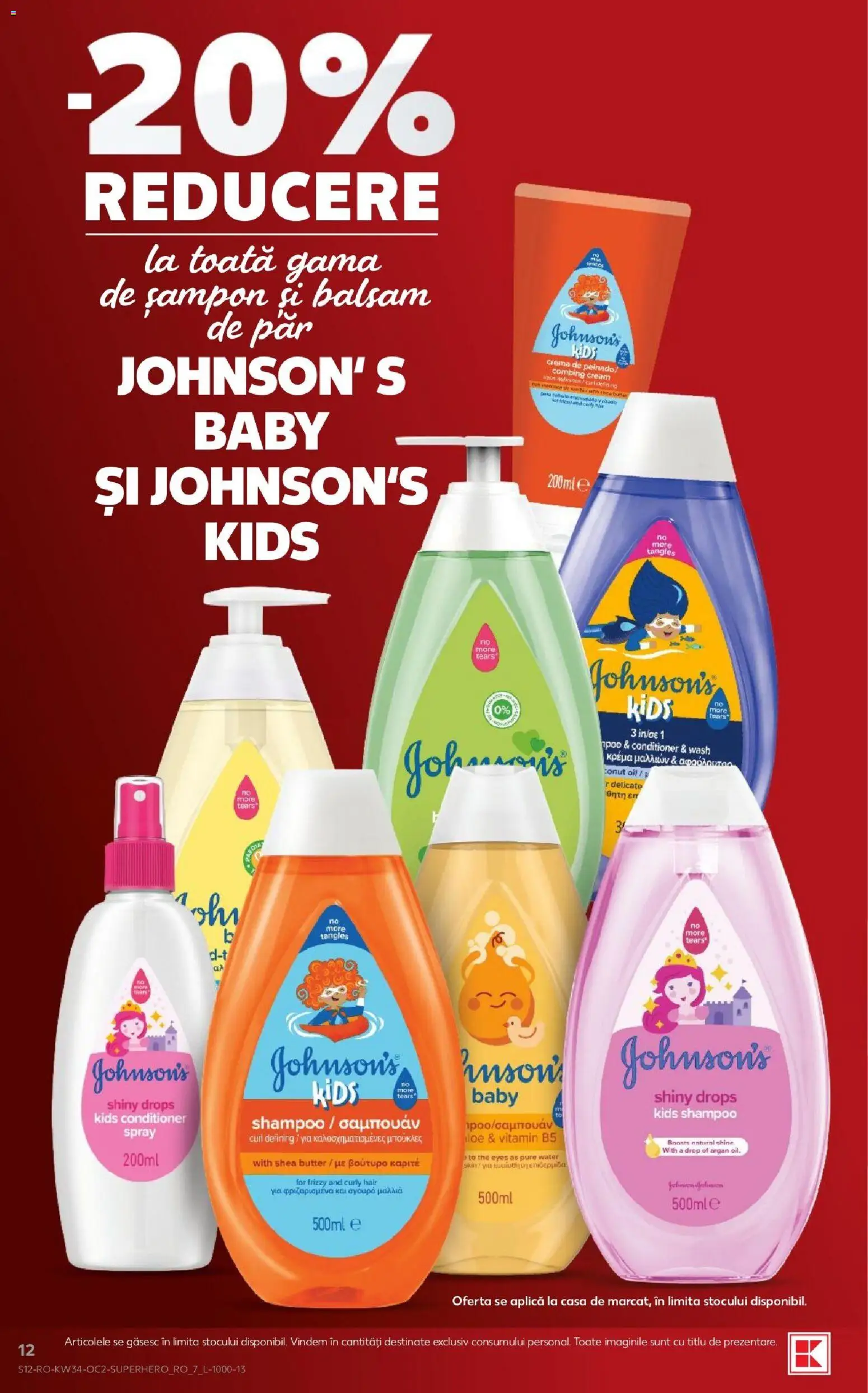 Catalog Kaufland 19 - 24 August 2026 | Pagina 12 | Produse: Baby, Aplică, Șampon, Cremă