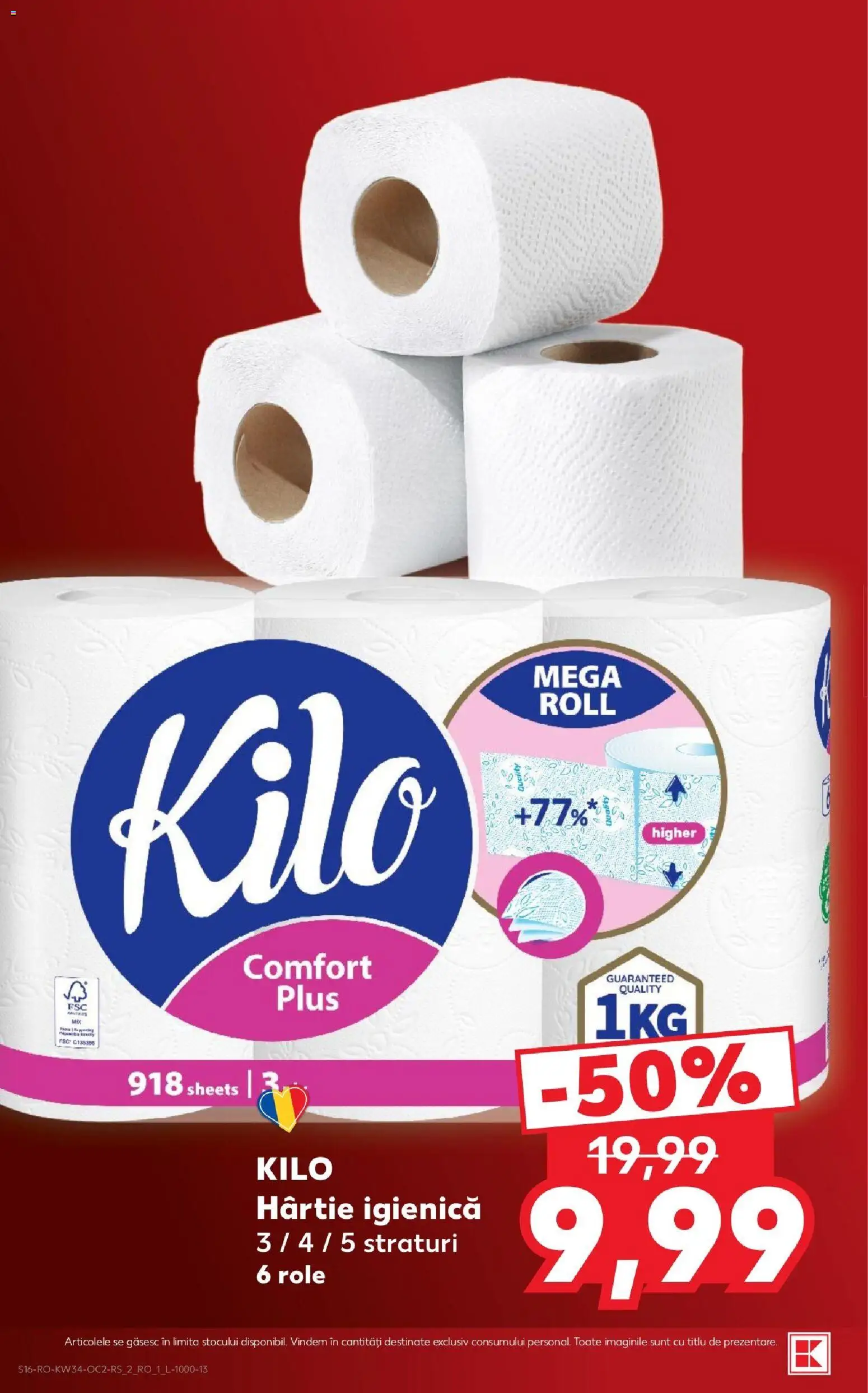 Catalog Kaufland 19 - 24 August 2026 | Pagina 16 | Produse: Role, Plus