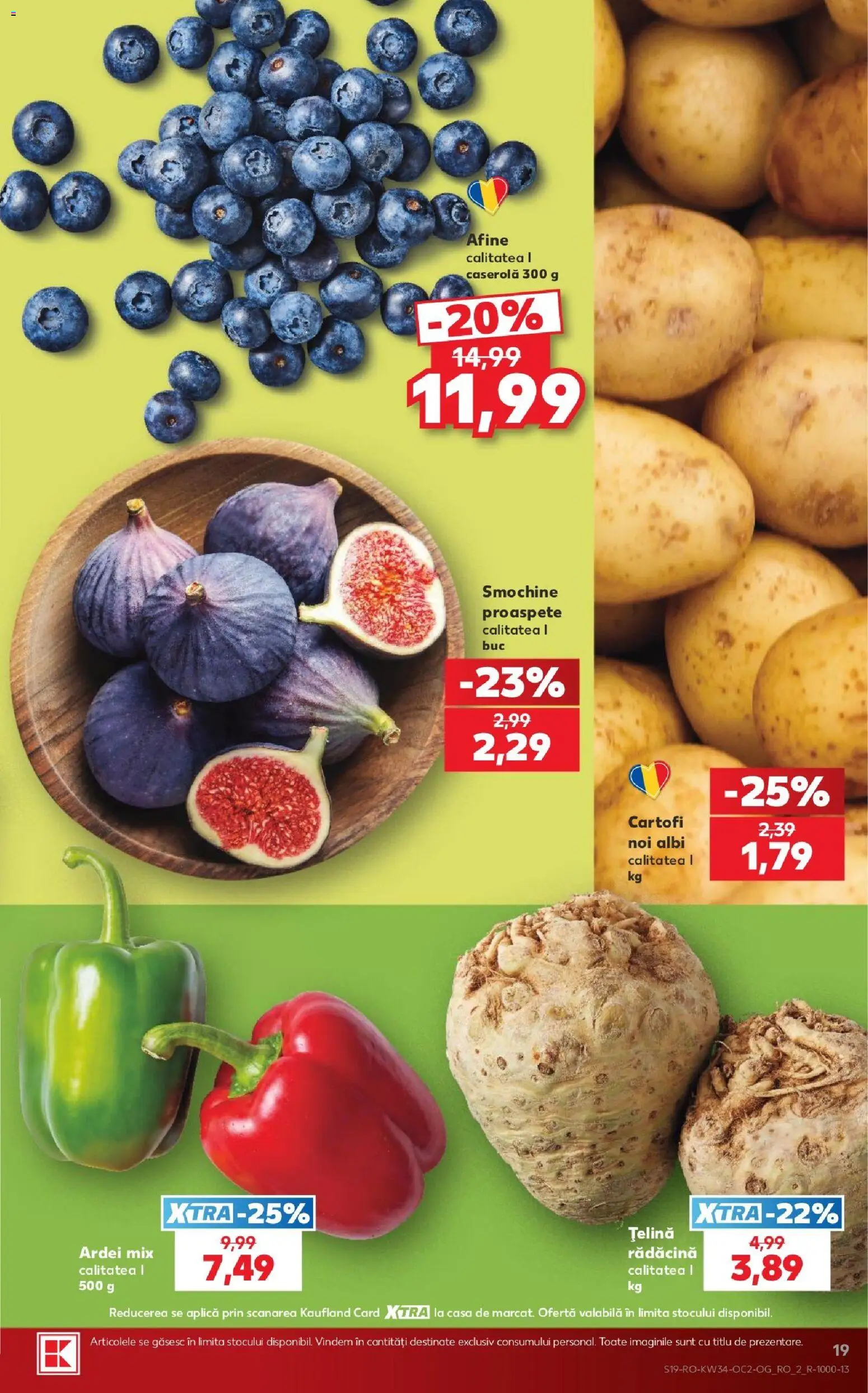 Catalog Kaufland 19 - 24 August 2026 | Pagina 19 | Produse: Caserola, Țelină, Ardei, Cartofi