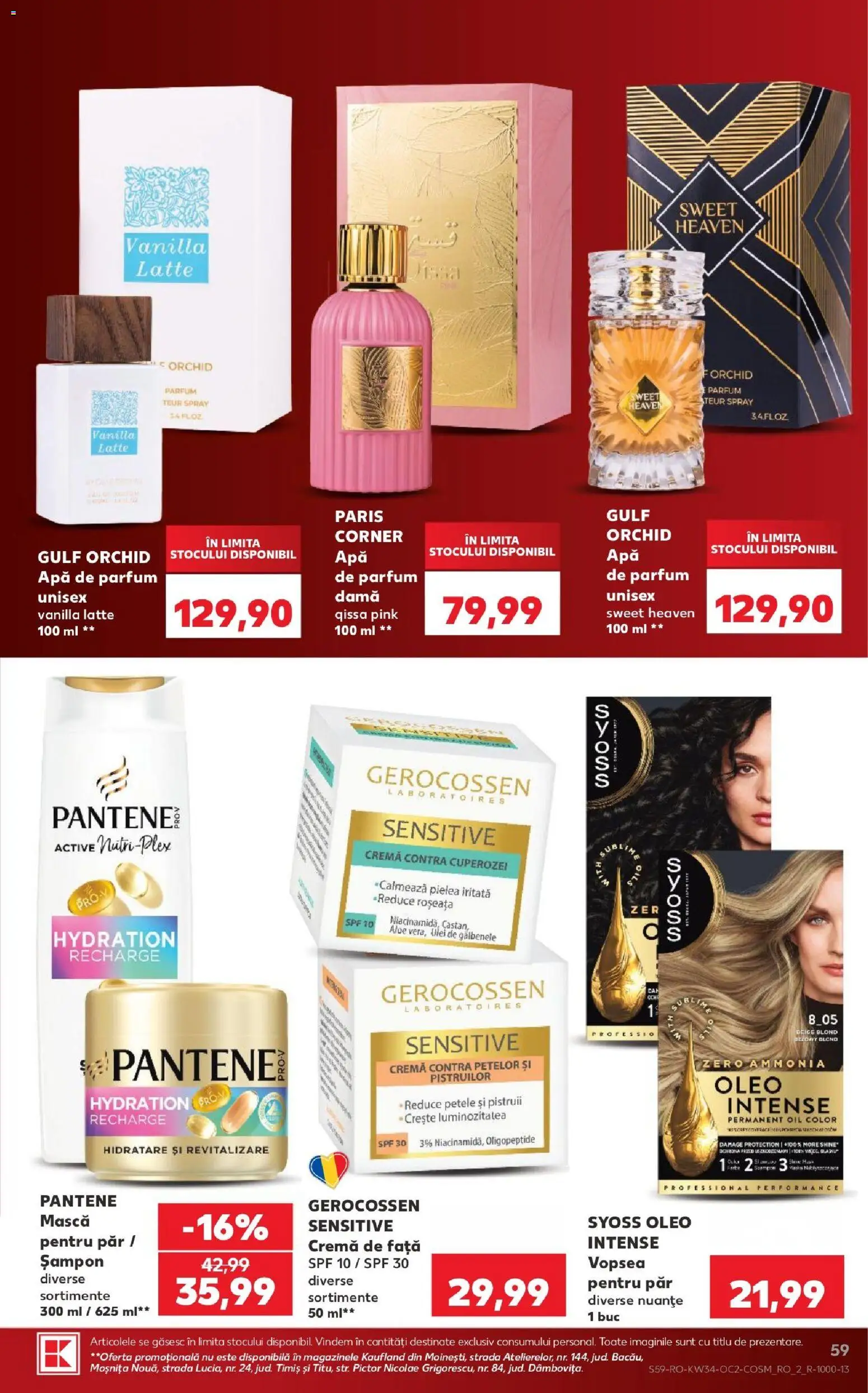Catalog Kaufland 19 - 24 August 2026 | Pagina 59 | Produse: Active, Parfum, Șampon, Apă