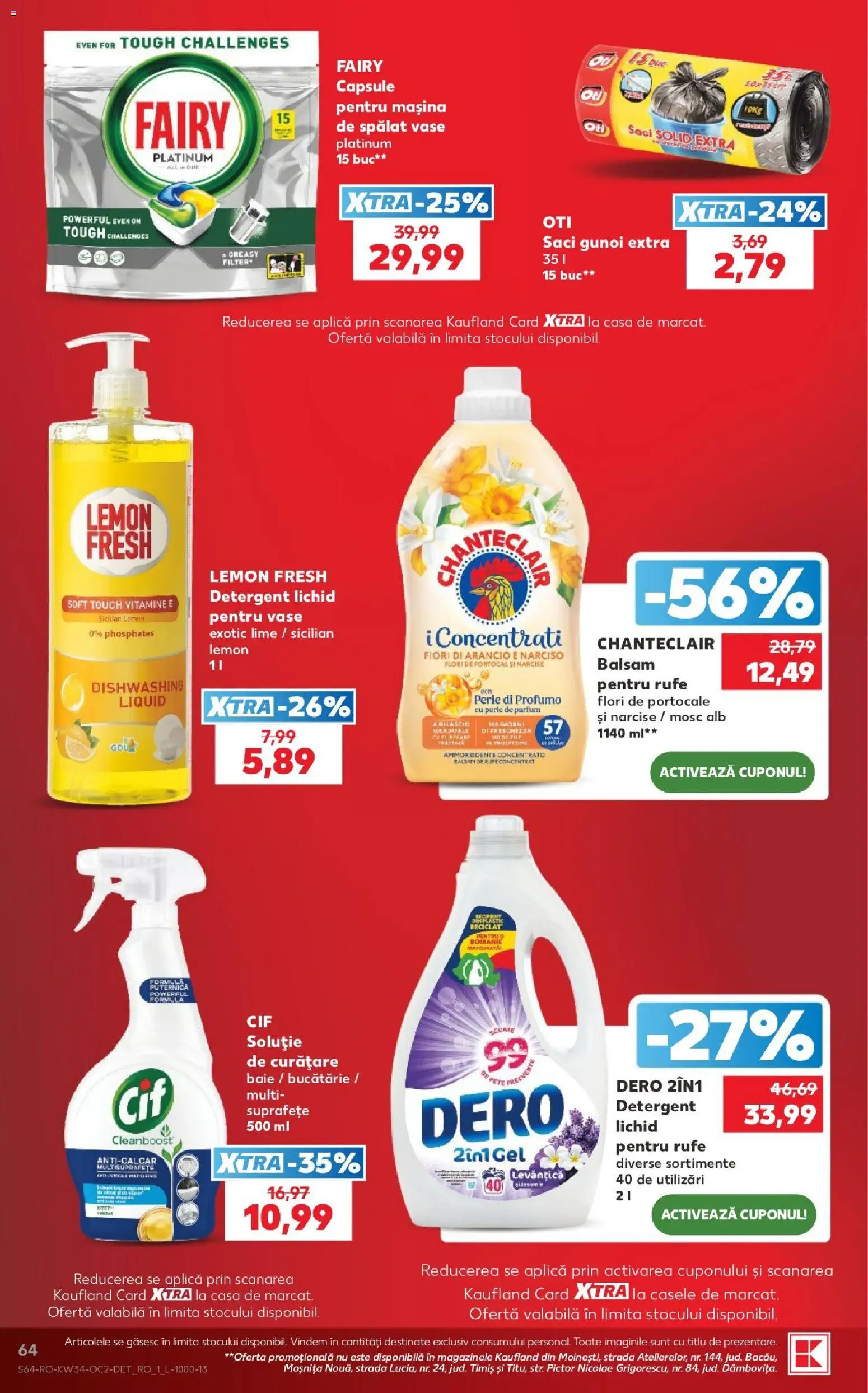 Catalog Kaufland 19 - 24 August 2026 | Pagina 64 | Produse: Solid, Aplică, Parfum, Flori