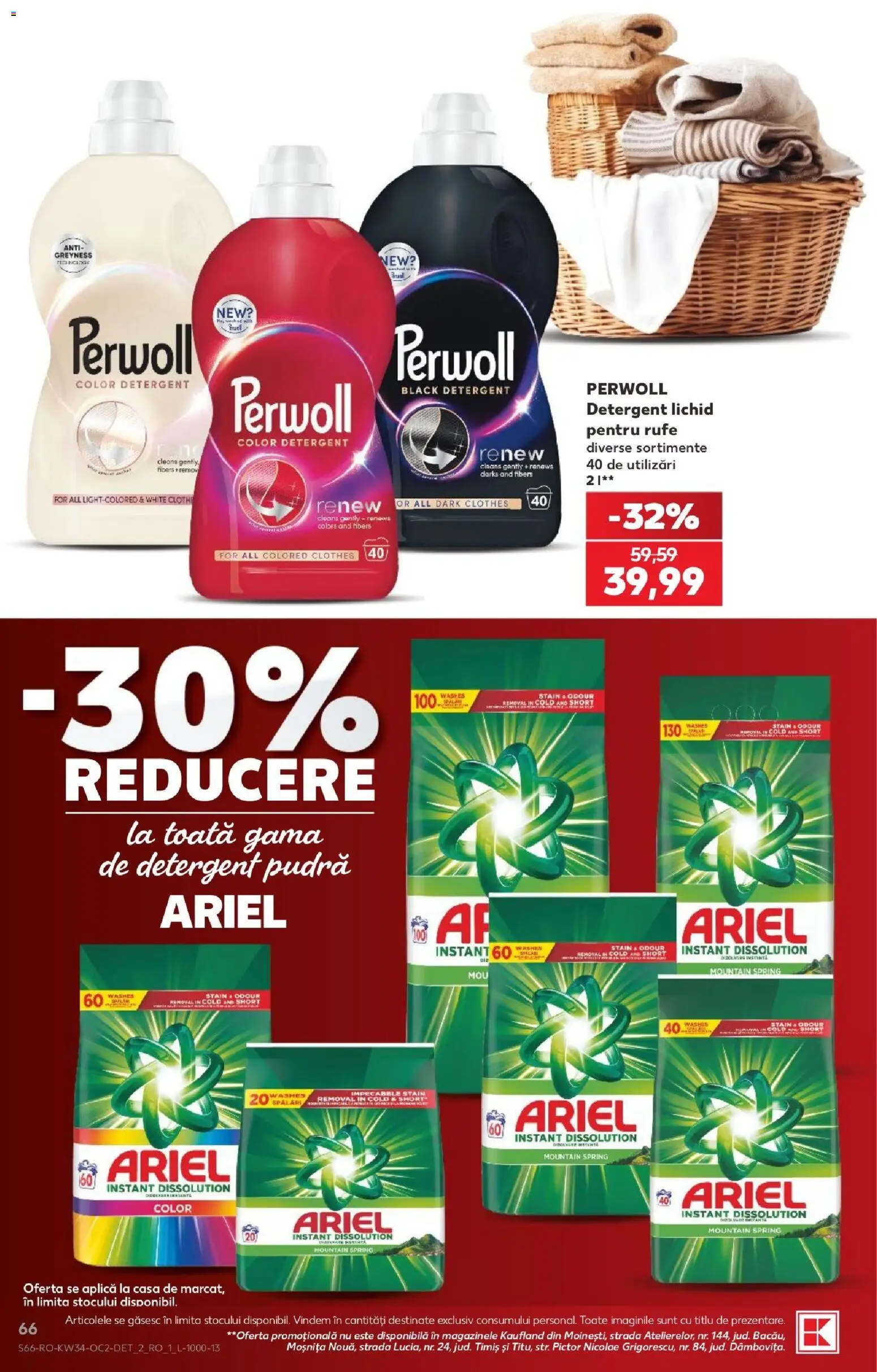 Catalog Kaufland 19 - 24 August 2026 | Pagina 66 | Produse: Aplică, Pudră, Detergent, Black