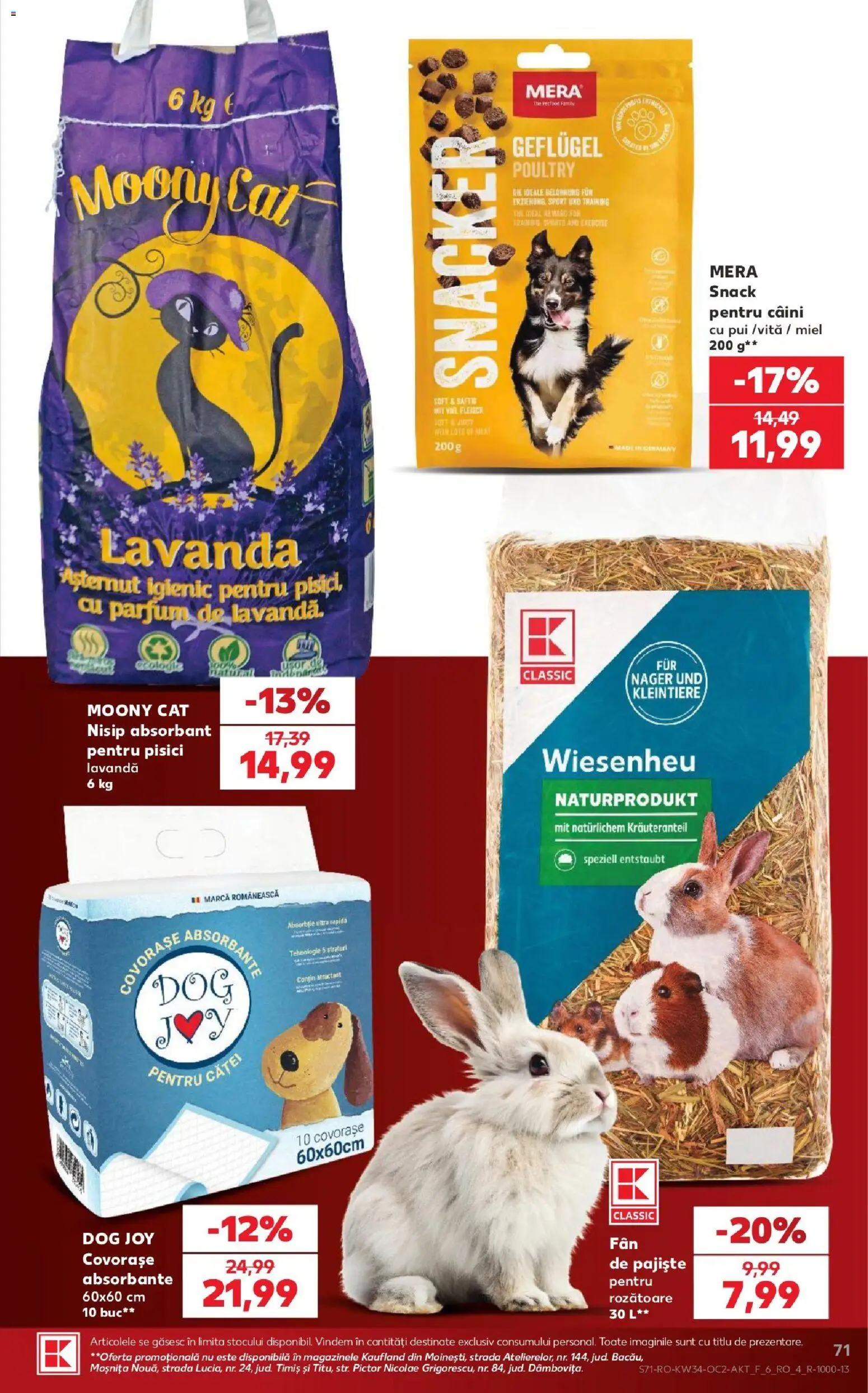 Catalog Kaufland 19 - 24 August 2026 | Pagina 71 | Produse: Pui, Parfum, Miel, Absorbante