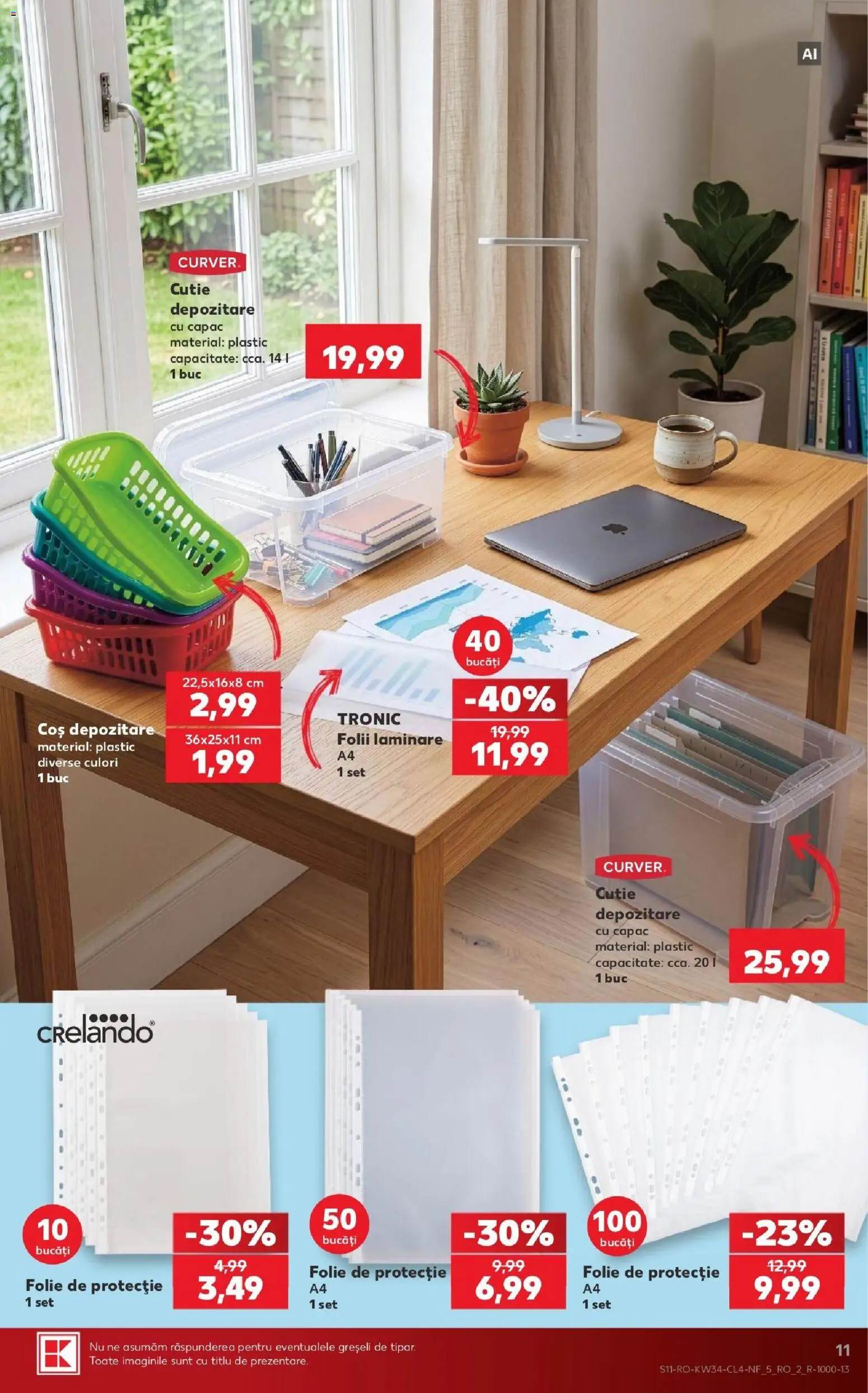 Catalog Kaufland 19 - 24 August 2026 | Pagina 11 | Produse: Coș, Cutie, Depozitare