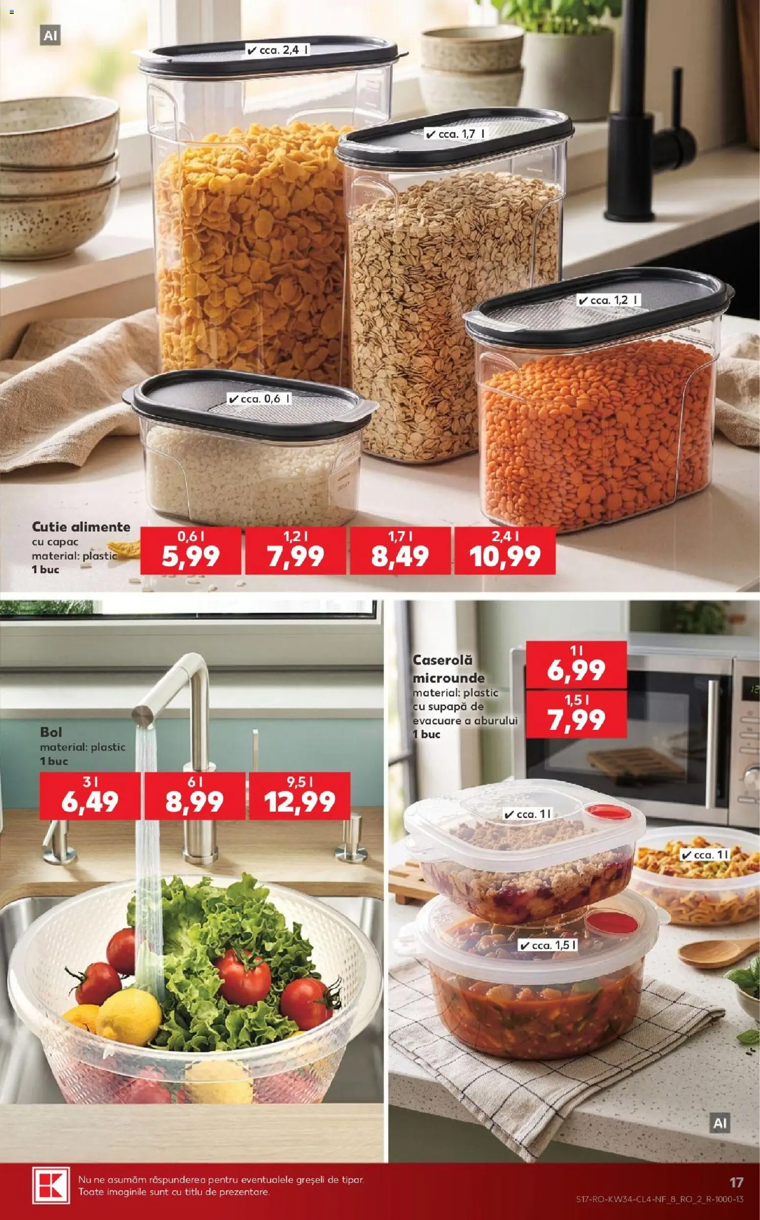 Catalog Kaufland 19 - 24 August 2026 | Pagina 17 | Produse: Caserola, Cutie alimente, Cutie