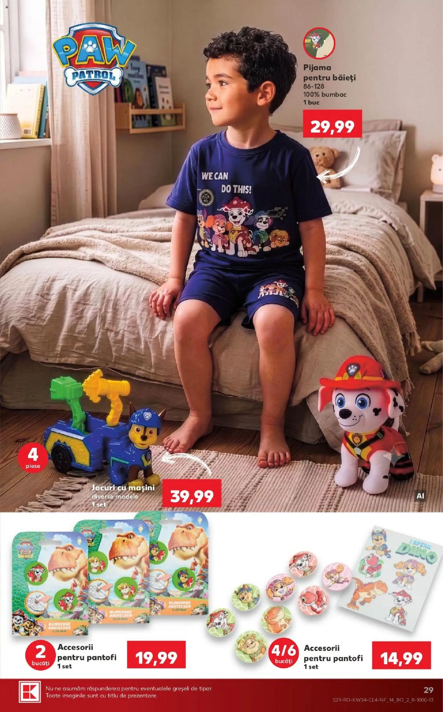 Catalog Kaufland 19 - 24 August 2026 | Pagina 29 | Produse: Pantofi, Pijamă