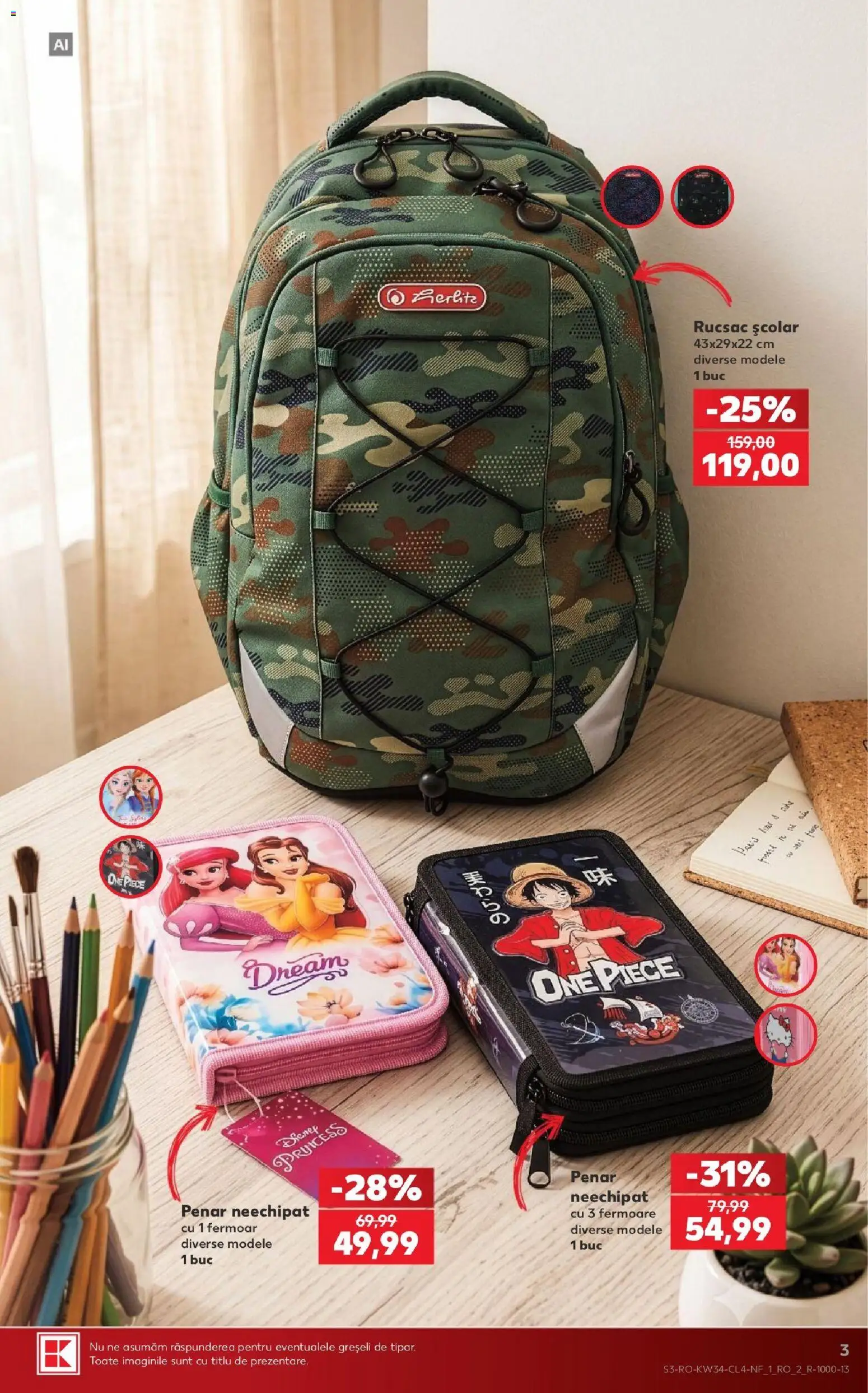 Catalog Kaufland 19 - 24 August 2026 | Pagina 3 | Produse: Rucsac