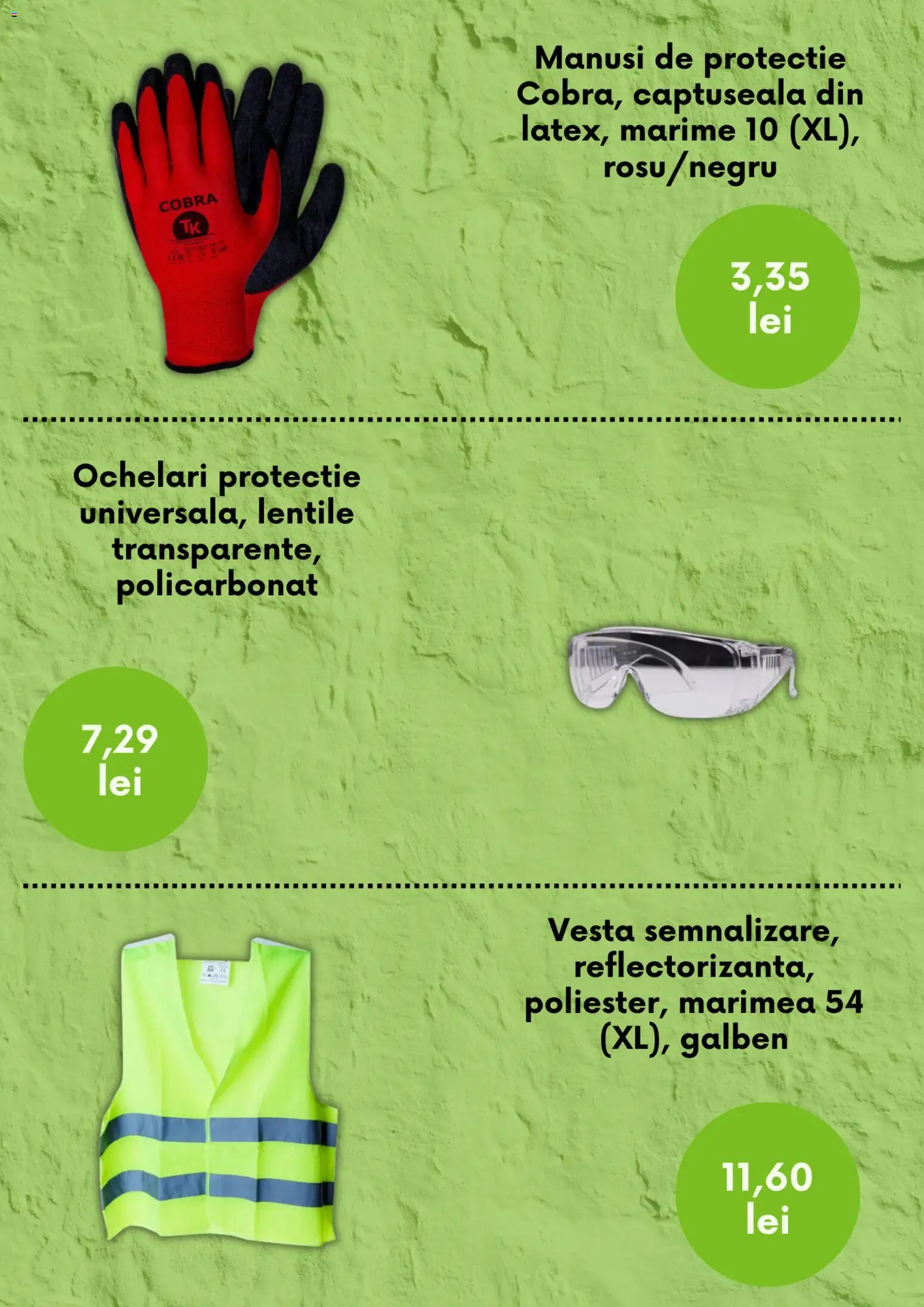 Catalog Leroy Merlin 14 August - 14 Octombrie 2026 | Pagina 5 | Produse: Mănuși, Ochelari, Vestă
