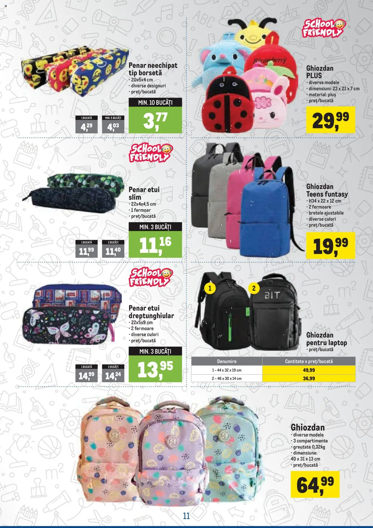 Catalog METRO 5 August - 19 Septembrie 2026 | Pagina 11 | Produse: Laptop, Tip, Plus, Ghiozdan