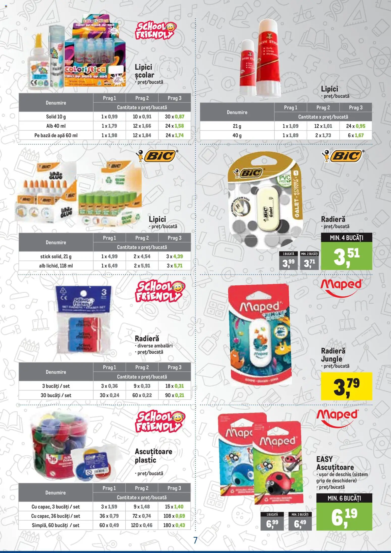 Catalog METRO 5 August - 19 Septembrie 2026 | Pagina 7 | Produse: Solid, Ascuțitoare, Apă