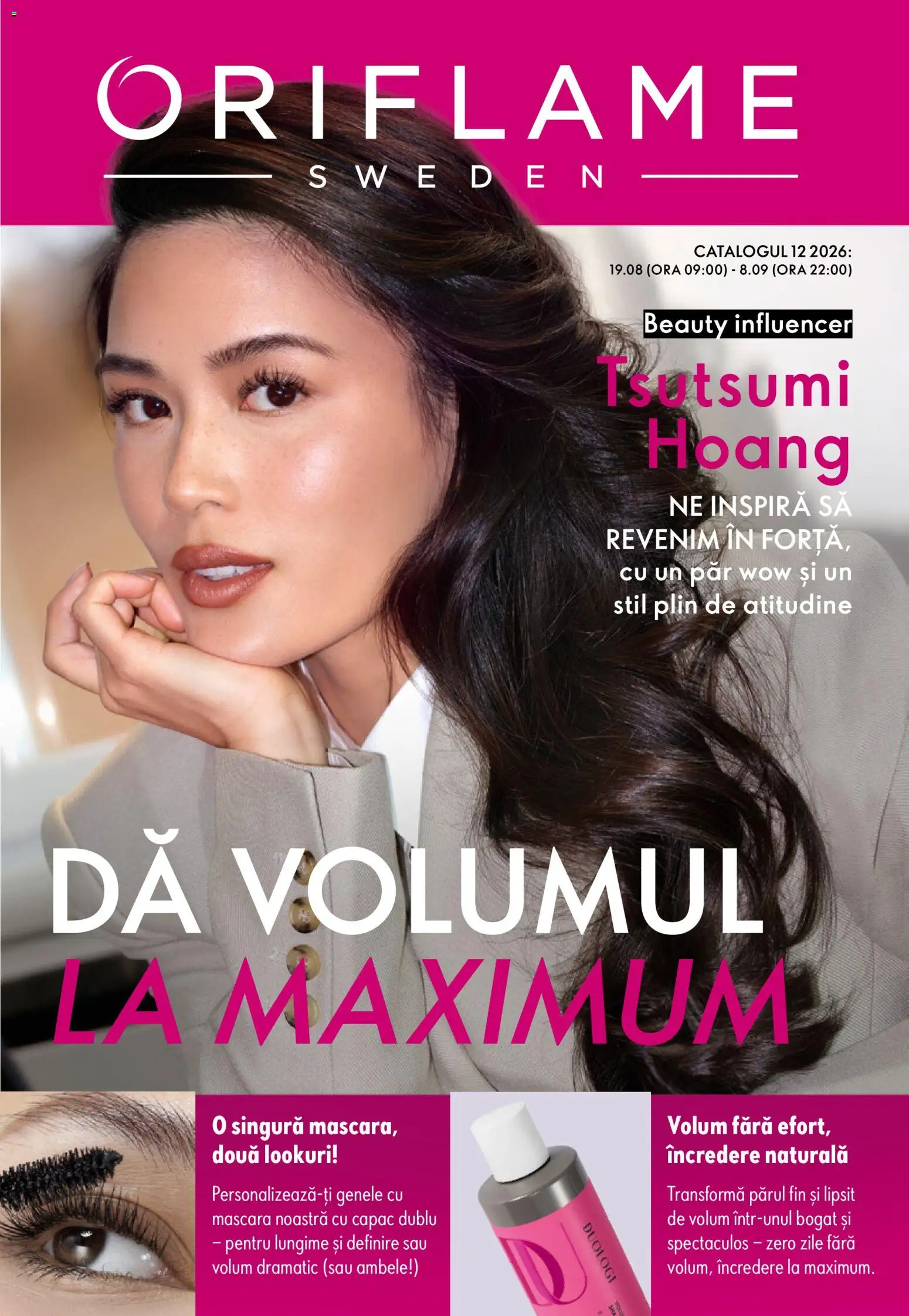 Catalog Oriflame 19 August - 7 Septembrie 2026 | Pagina 1 | Produse: Zero, Mascara