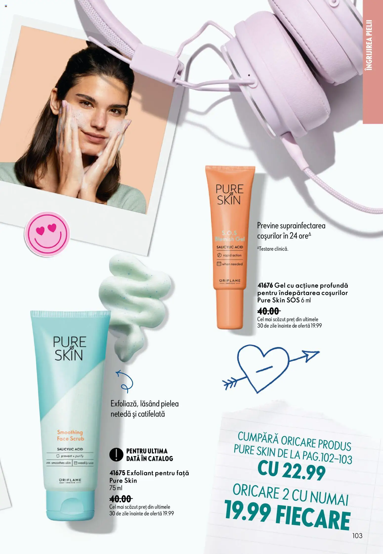 Catalog Oriflame 19 August - 7 Septembrie 2026 | Pagina 103 | Produse: Exfoliant, Scrub, Sos