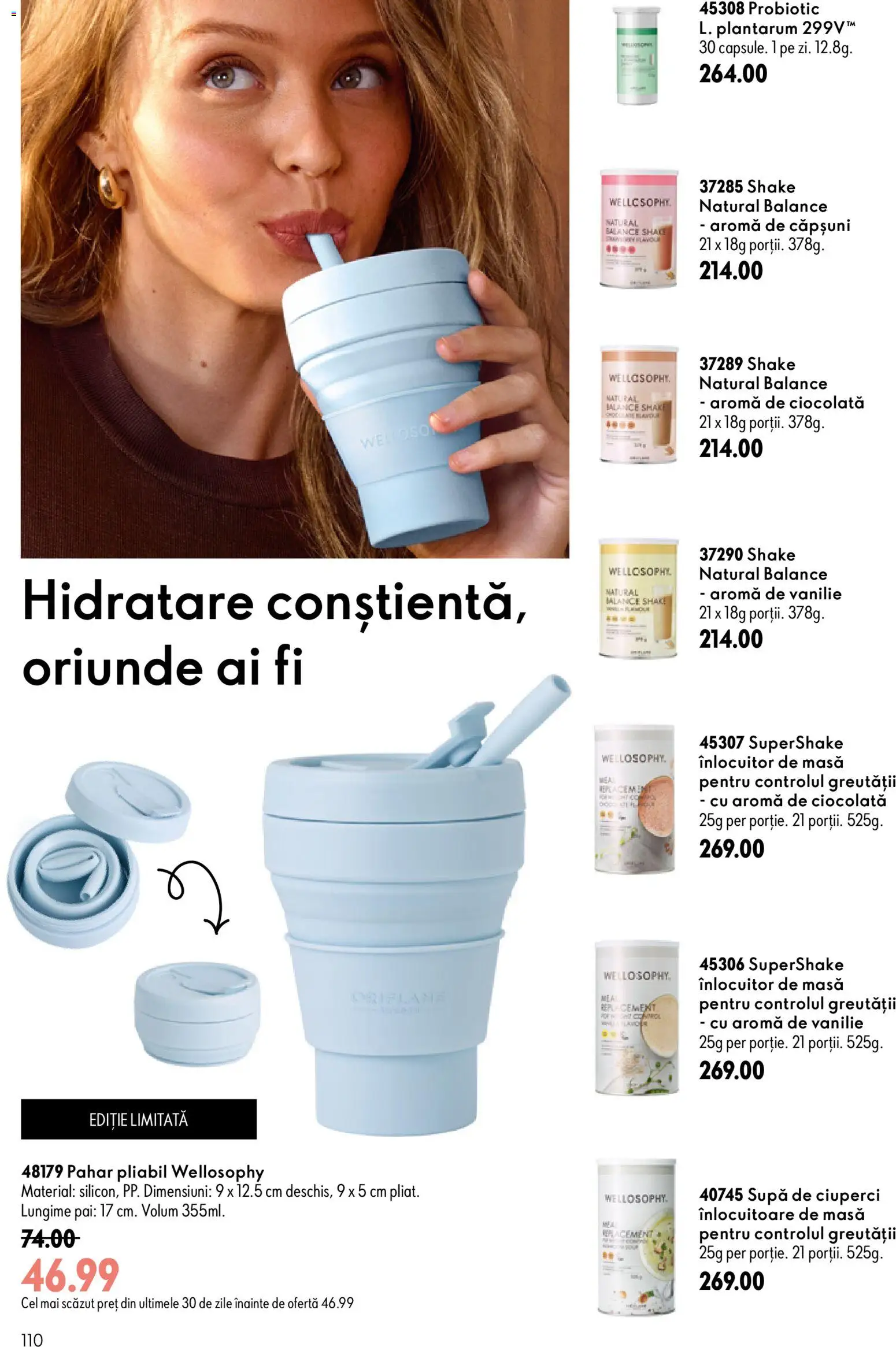 Catalog Oriflame 19 August - 7 Septembrie 2026 | Pagina 110 | Produse: Masă, Ciocolată, Căpșuni, Shake