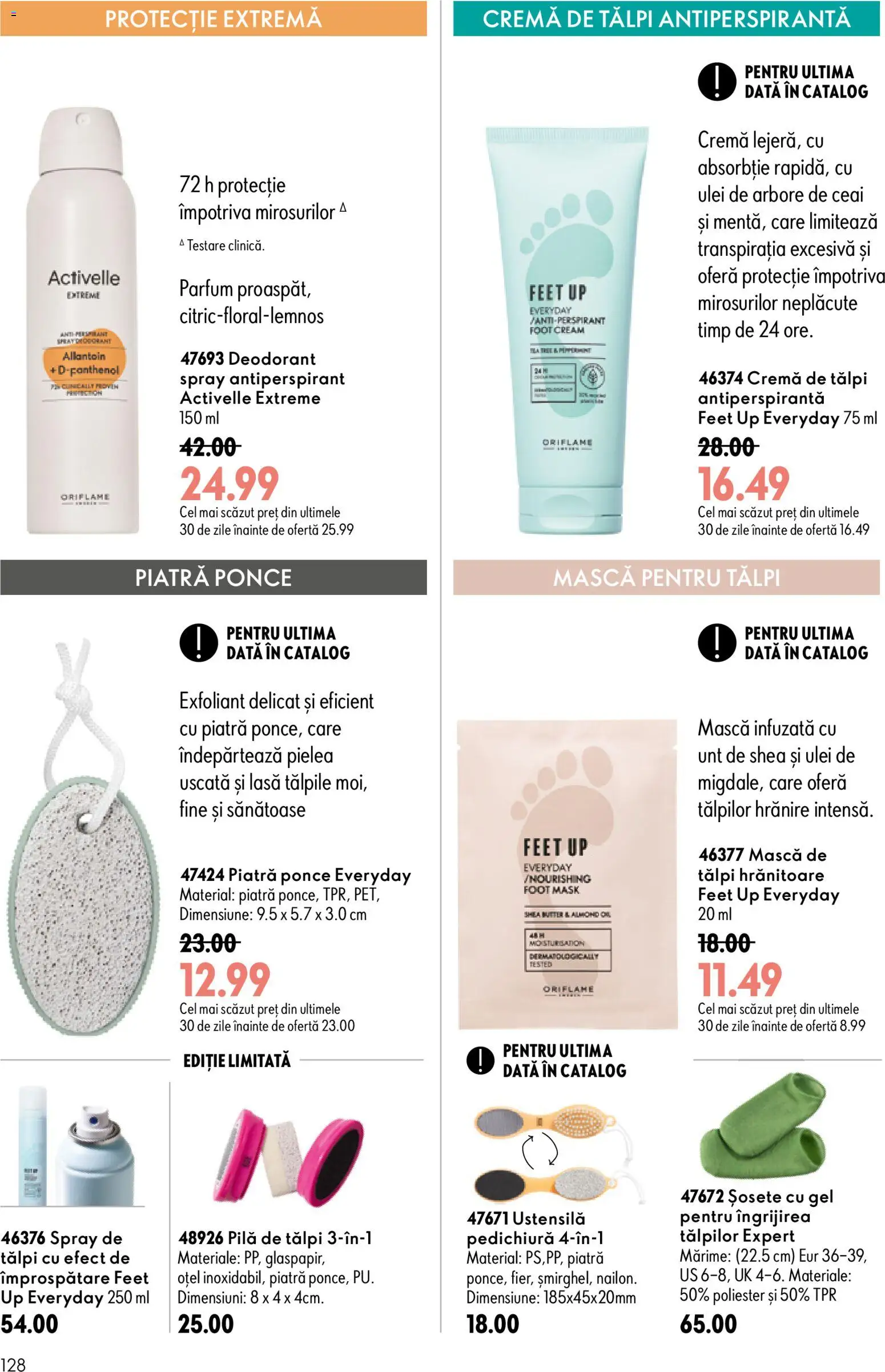 Catalog Oriflame 19 August - 7 Septembrie 2026 | Pagina 128 | Produse: Parfum, Deodorant, Antiperspirant, Ceai