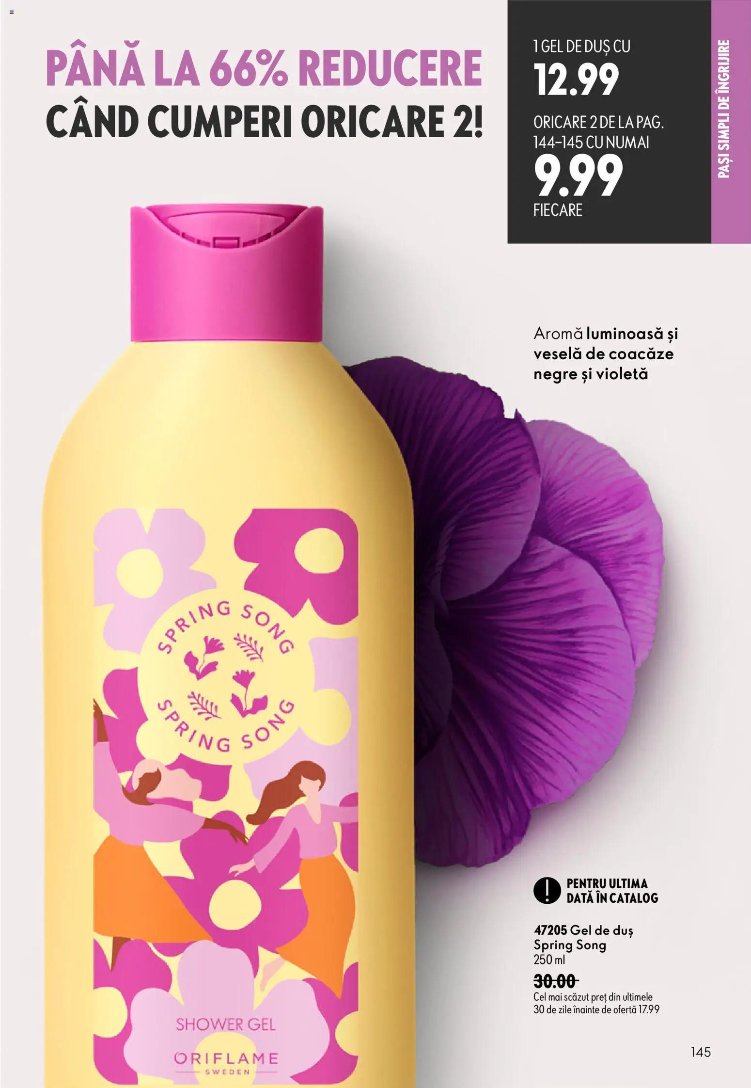 Catalog Oriflame 19 August - 7 Septembrie 2026 | Pagina 145 | Produse: Duș, Gel de duș