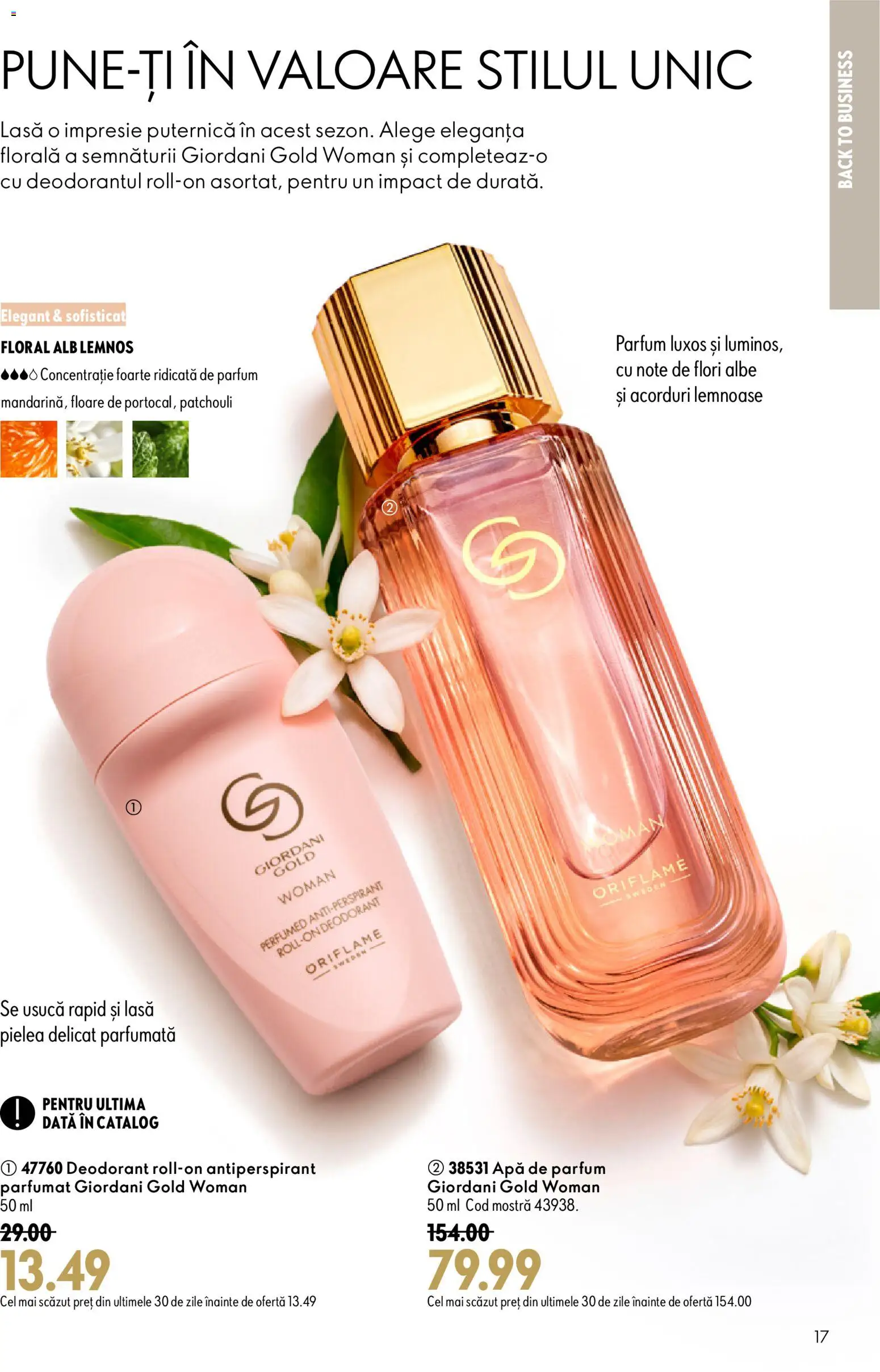 Catalog Oriflame 19 August - 7 Septembrie 2026 | Pagina 17 | Produse: Parfum, Impact, Antiperspirant, Apă