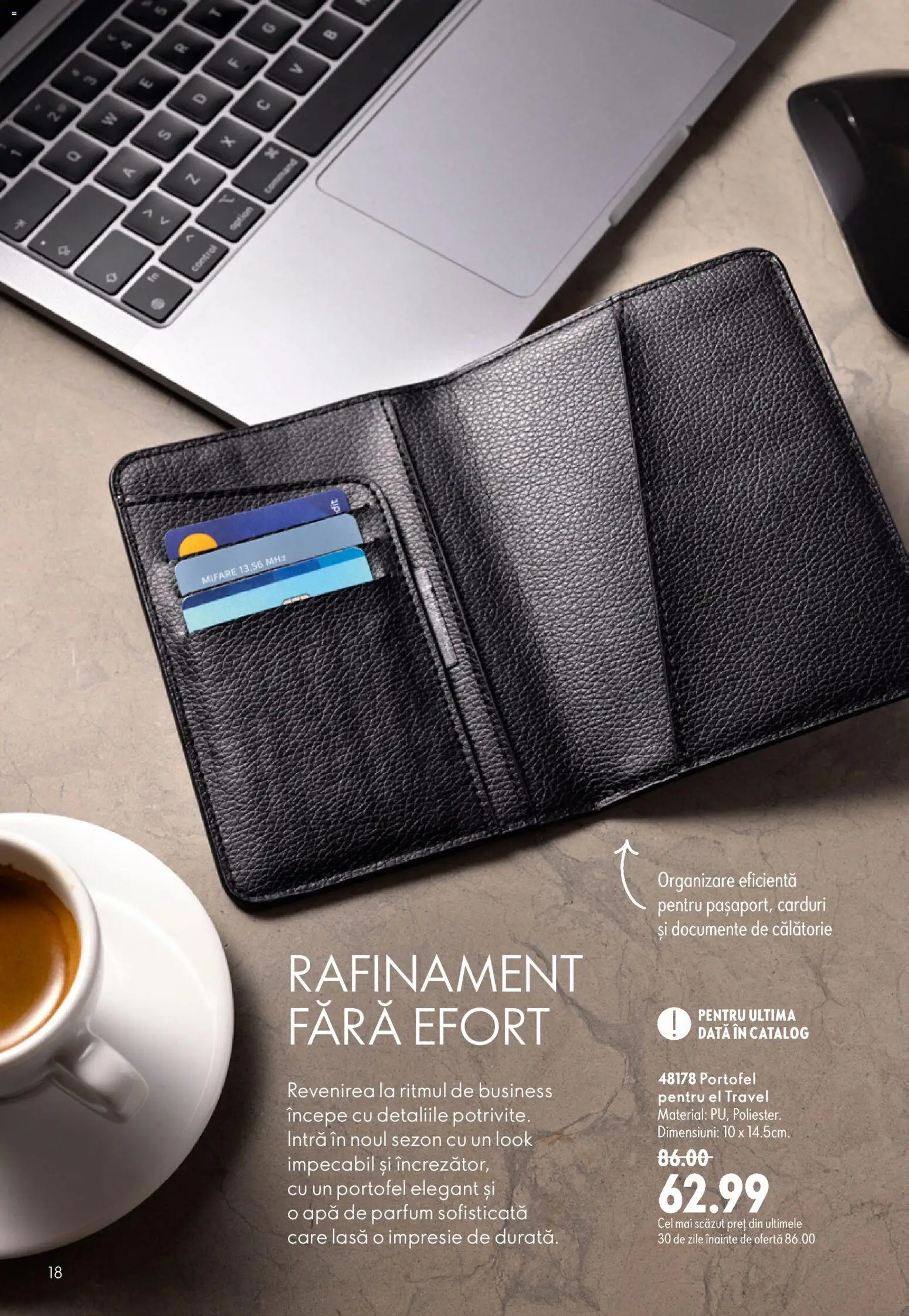 Catalog Oriflame 19 August - 7 Septembrie 2026 | Pagina 18 | Produse: Portofel, Apă de parfum, Parfum, Apă