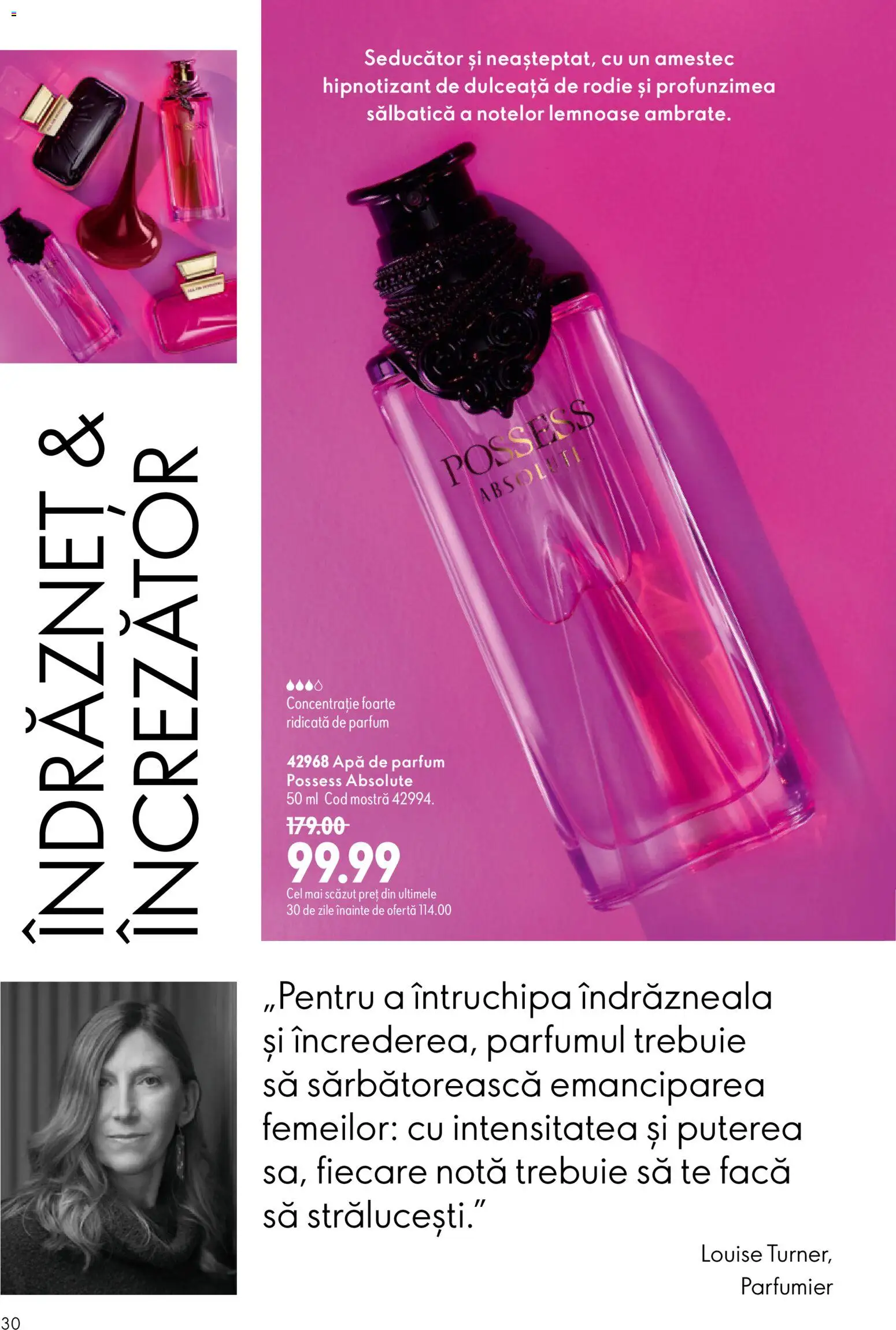Catalog Oriflame 19 August - 7 Septembrie 2026 | Pagina 30 | Produse: Apă de parfum, Dulceata, Amestec, Apă