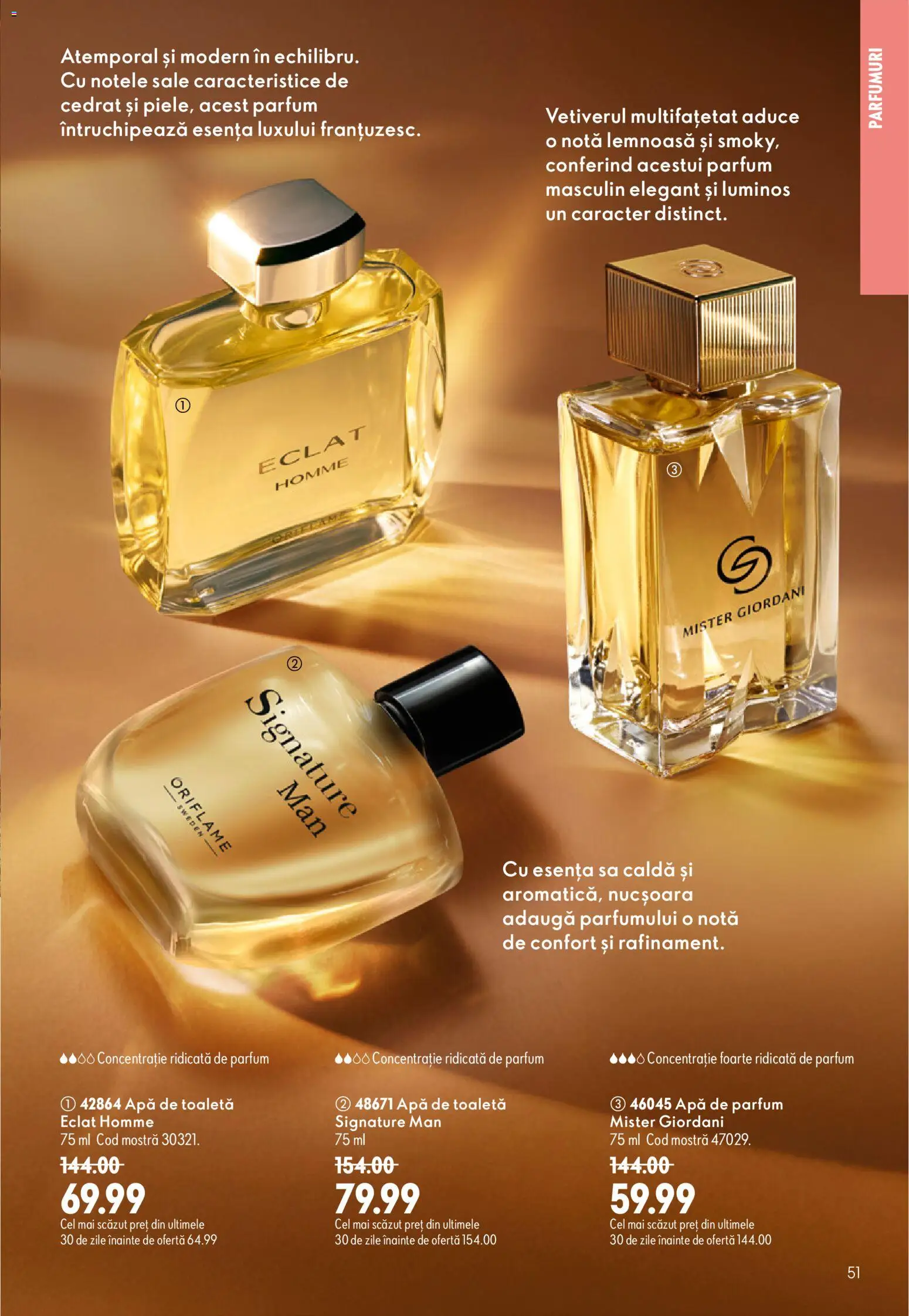 Catalog Oriflame 19 August - 7 Septembrie 2026 | Pagina 51 | Produse: Apă de parfum, Parfum, Apă de toaletă, Apă