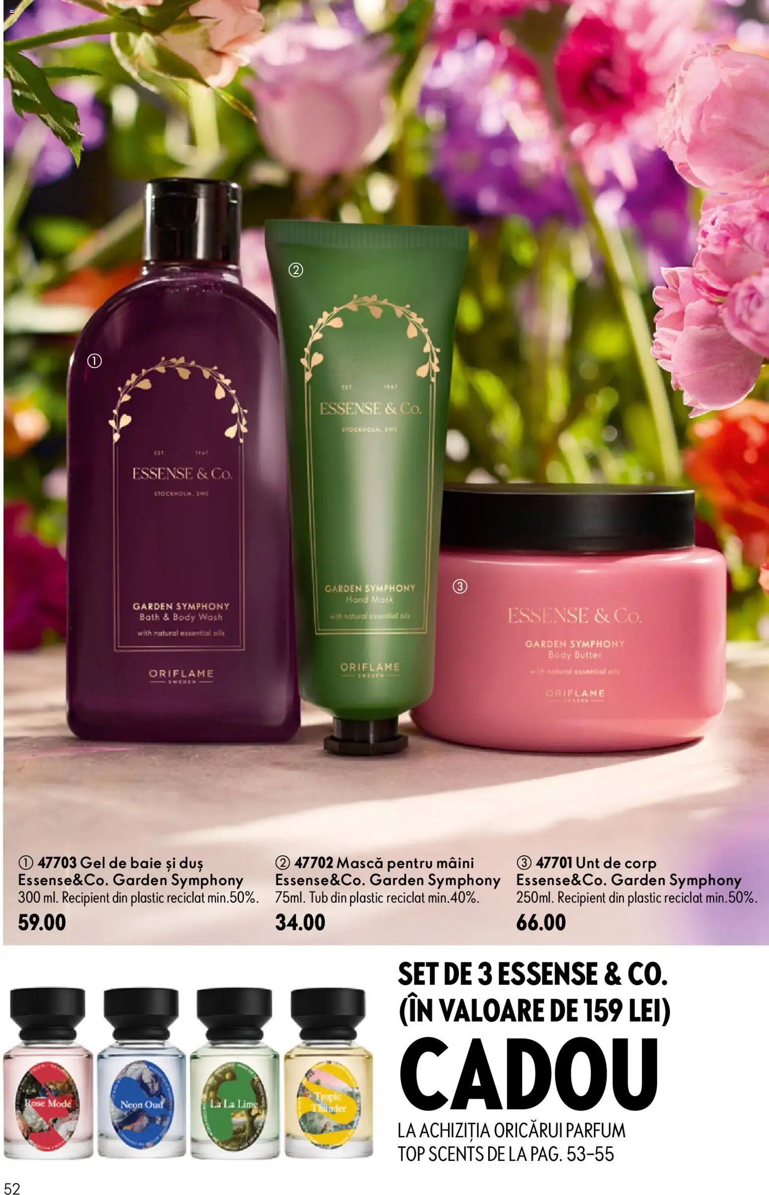 Catalog Oriflame 19 August - 7 Septembrie 2026 | Pagina 52 | Produse: Lime, Unt de corp, Body, Duș
