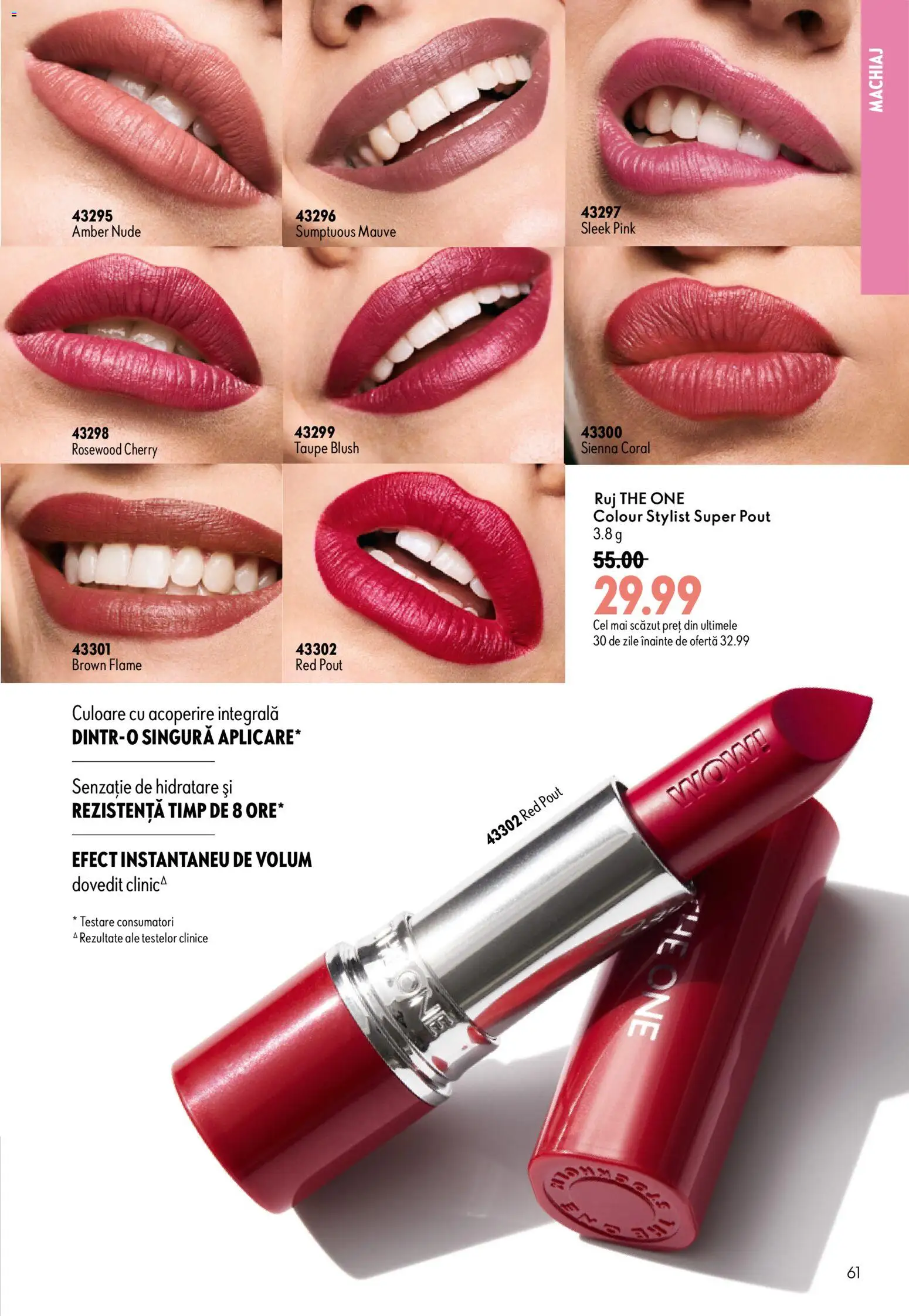 Catalog Oriflame 19 August - 7 Septembrie 2026 | Pagina 61 | Produse: Machiaj, Blush, Ruj