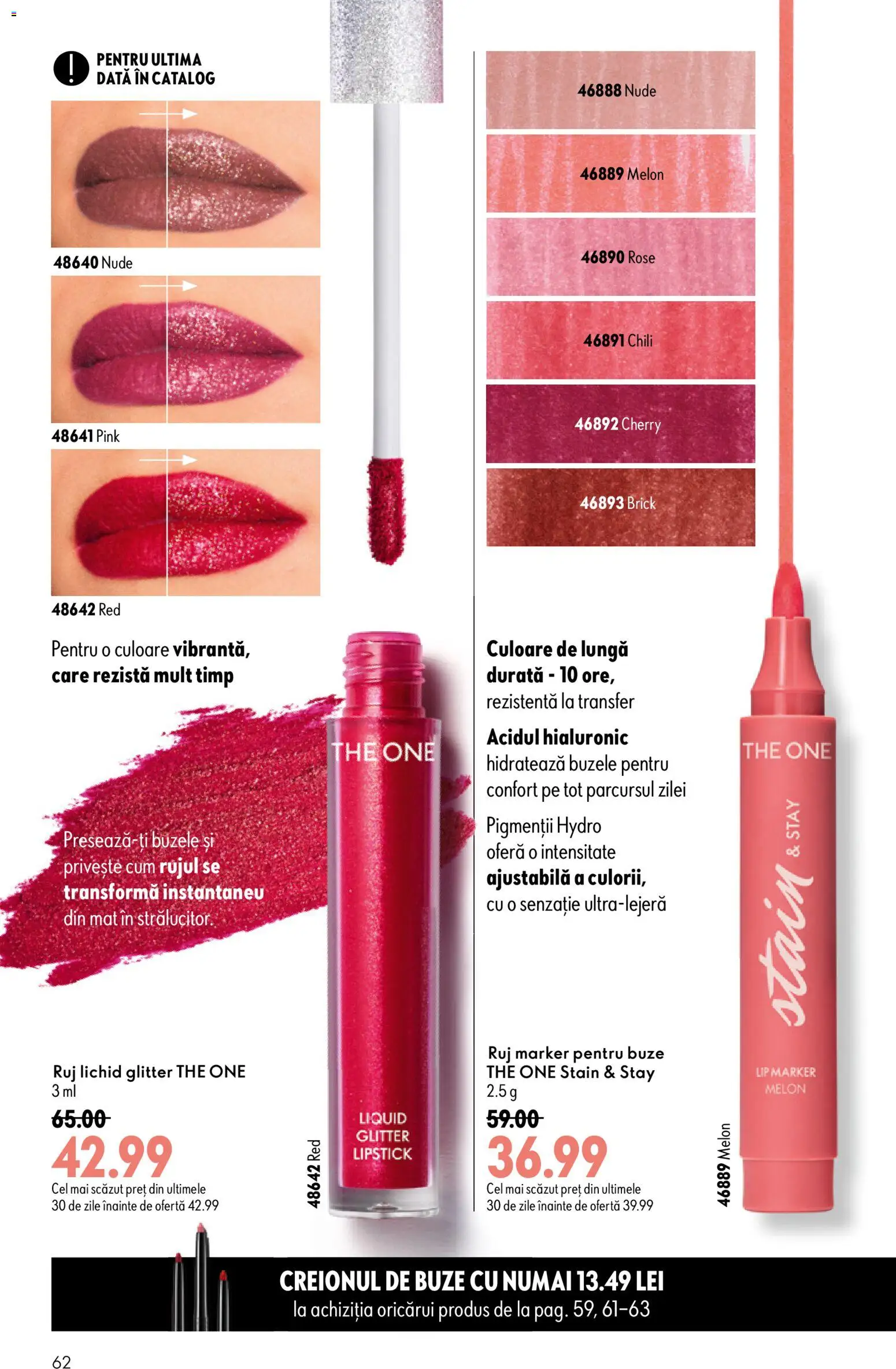 Catalog Oriflame 19 August - 7 Septembrie 2026 | Pagina 62 | Produse: Ruj