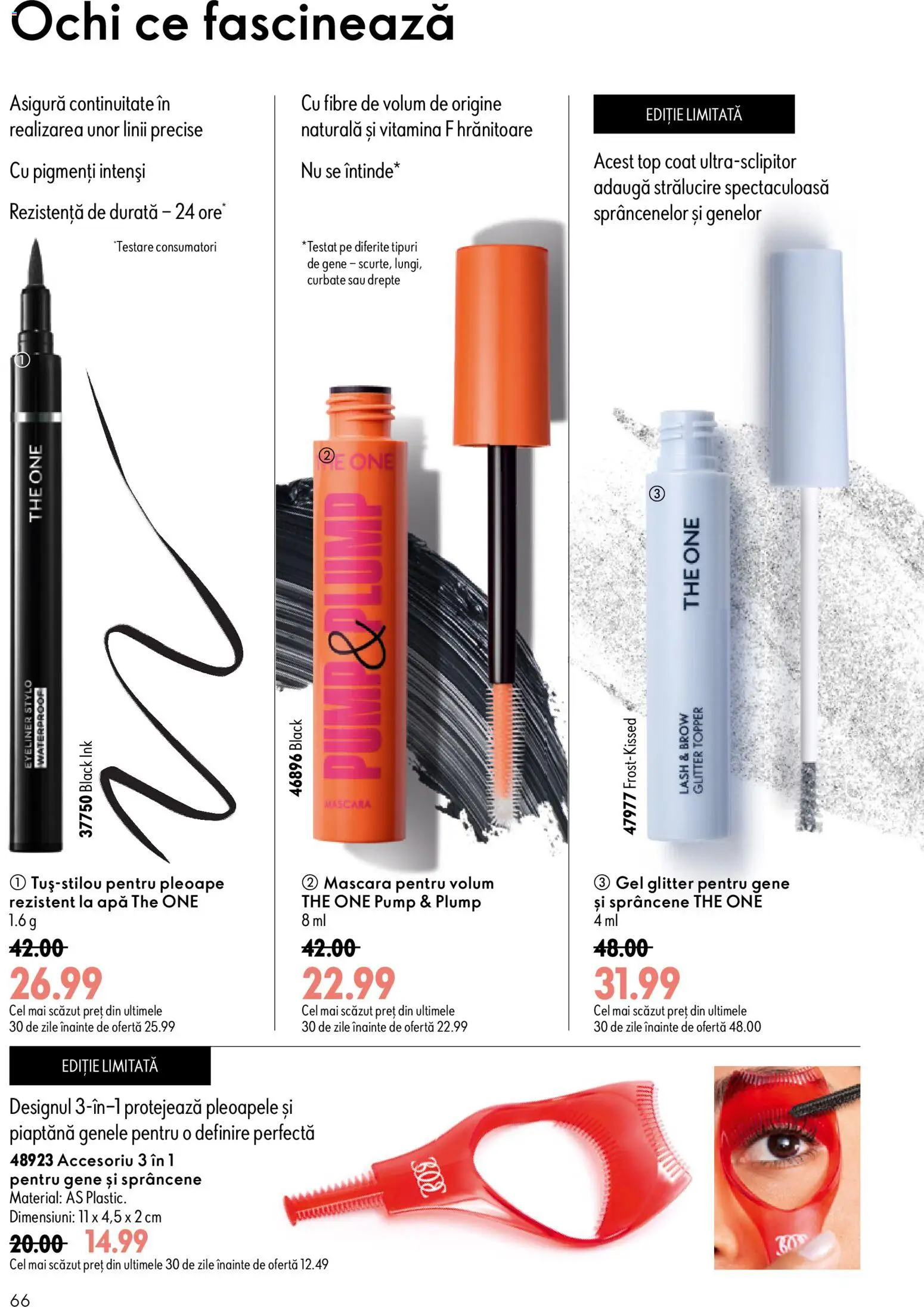 Catalog Oriflame 19 August - 7 Septembrie 2026 | Pagina 66 | Produse: Top, Mascara, Topper, Apă
