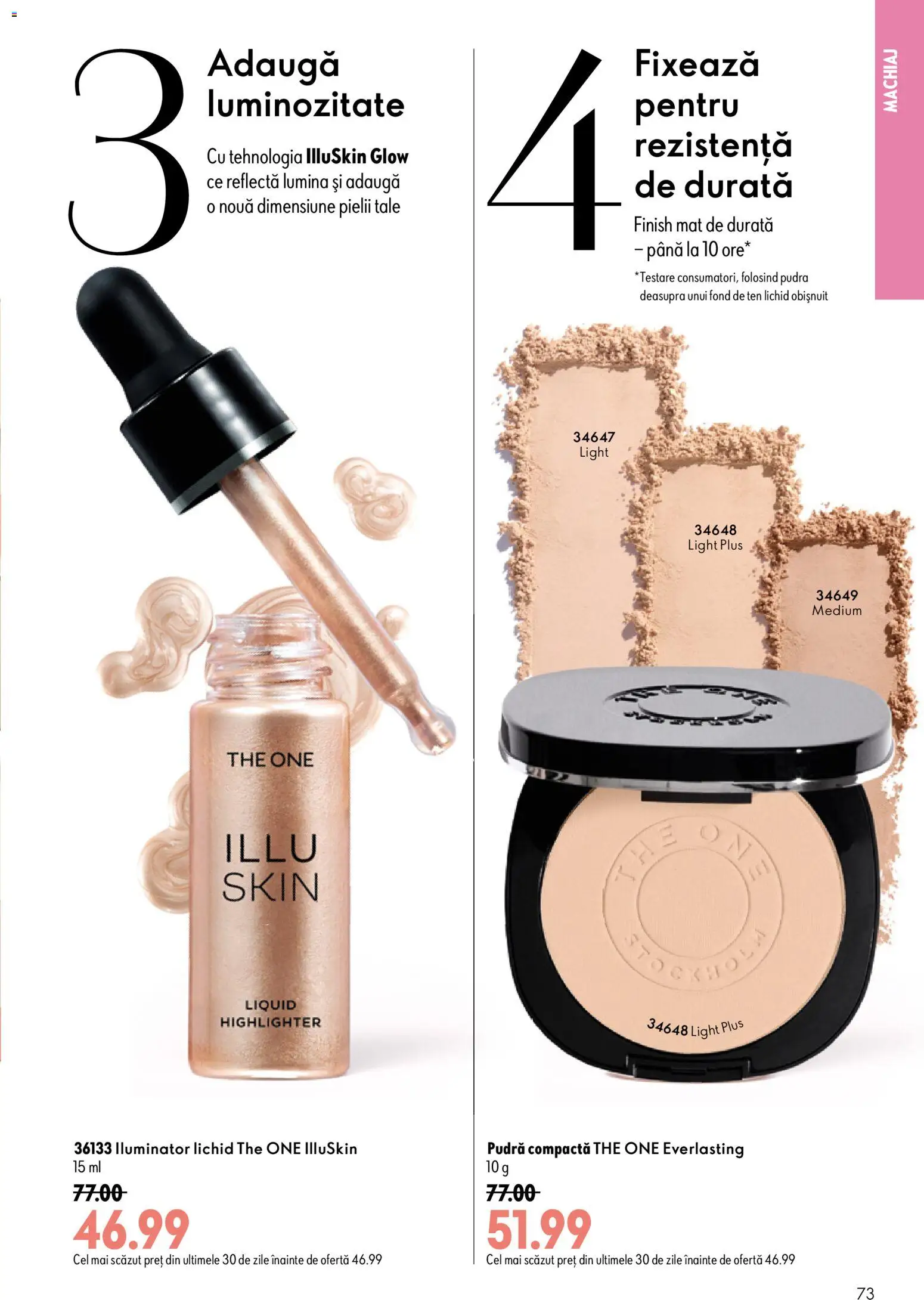 Catalog Oriflame 19 August - 7 Septembrie 2026 | Pagina 73 | Produse: Lumină, Machiaj, Iluminator, Plus