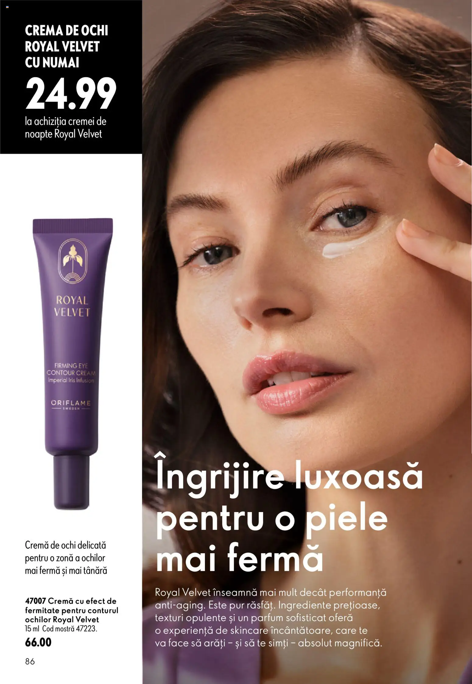 Catalog Oriflame 19 August - 7 Septembrie 2026 | Pagina 86 | Produse: Ochi, Parfum, Absolut, Cremă